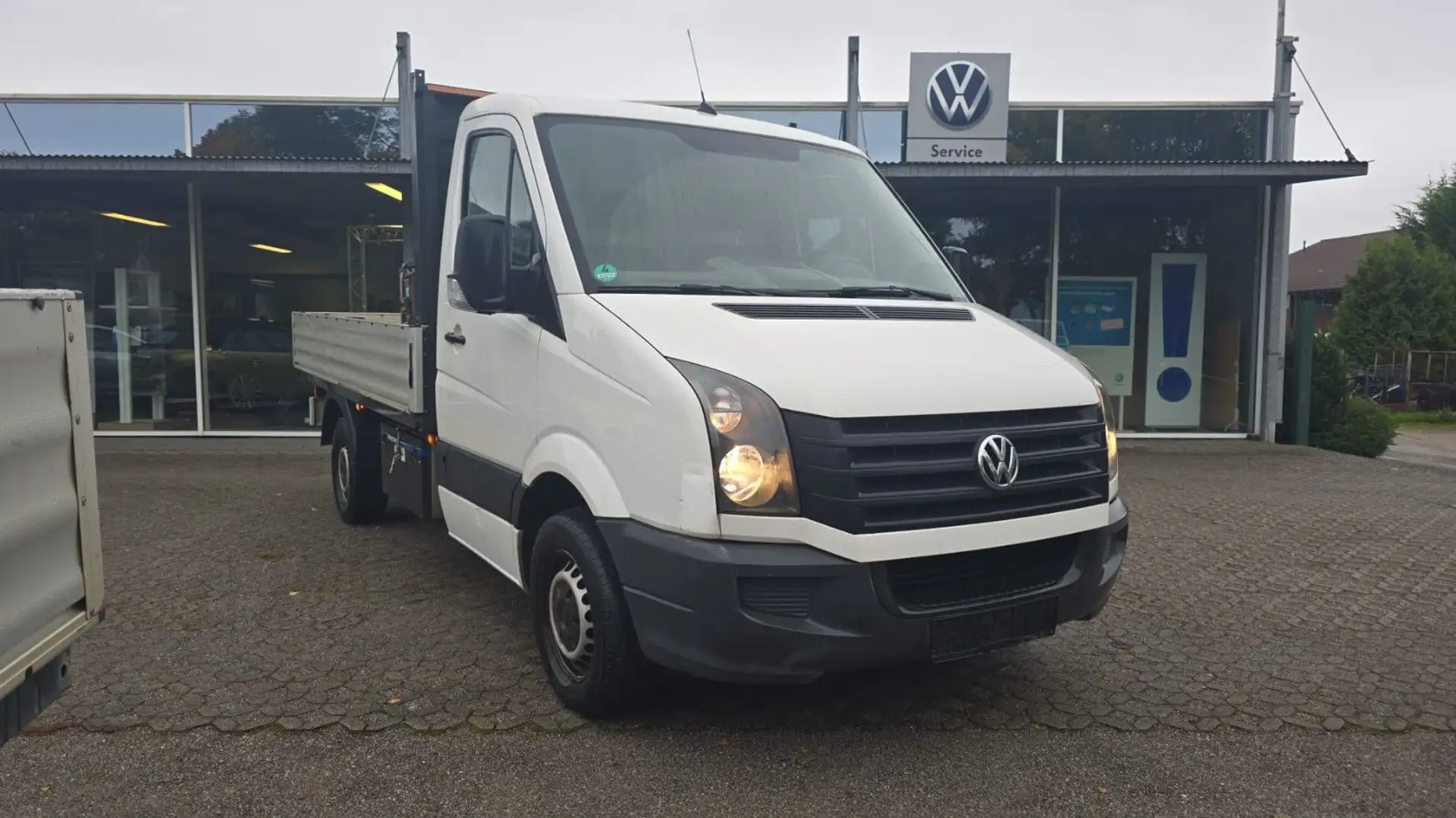 Volkswagen Crafter Pritsche 35 MR AHK Weiß - 1