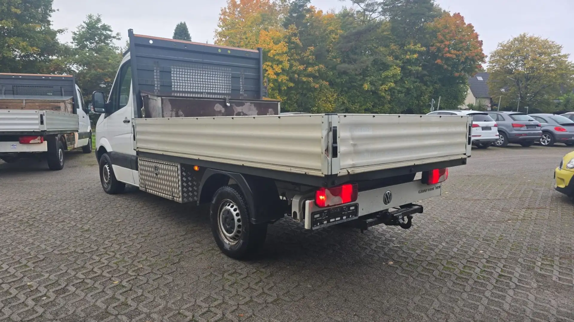 Volkswagen Crafter Pritsche 35 MR AHK Weiß - 2