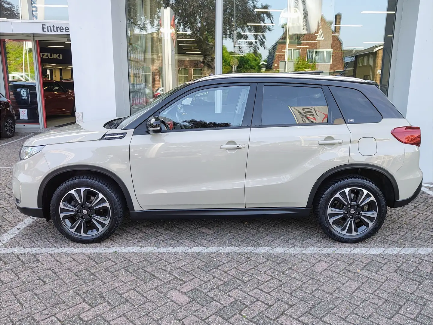 Suzuki Vitara 1.4 BOOSTERJET STIJL Open dak | Dodehoeksens. | Ad Beige - 2