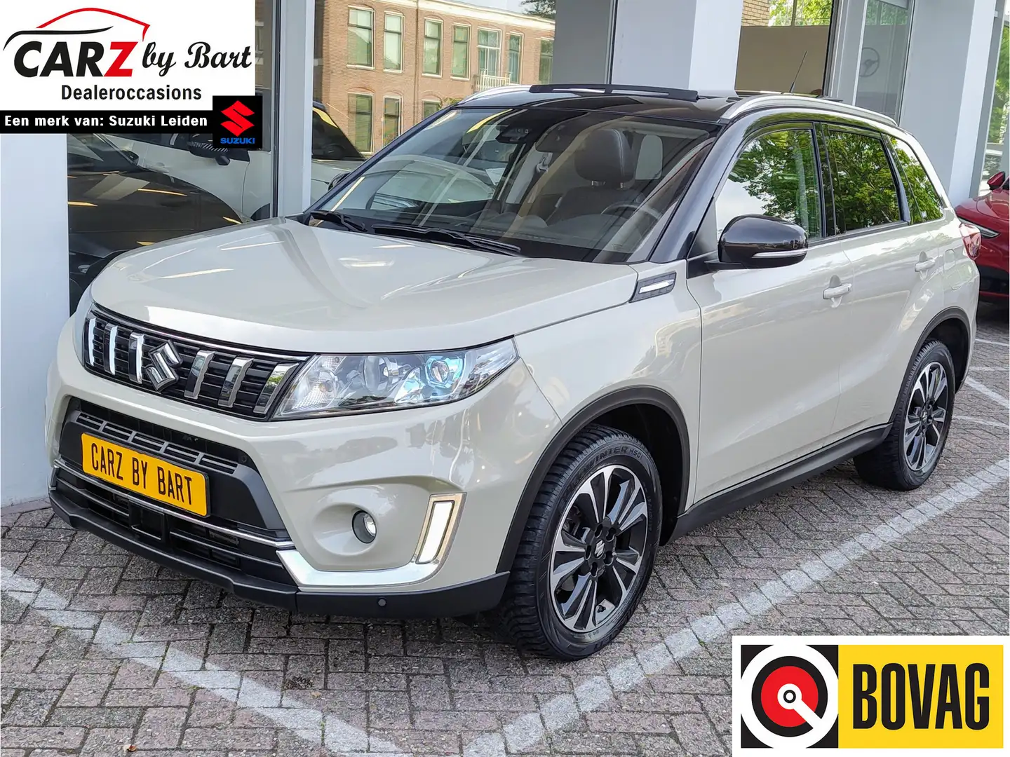Suzuki Vitara 1.4 BOOSTERJET STIJL Open dak | Dodehoeksens. | Ad Beige - 1