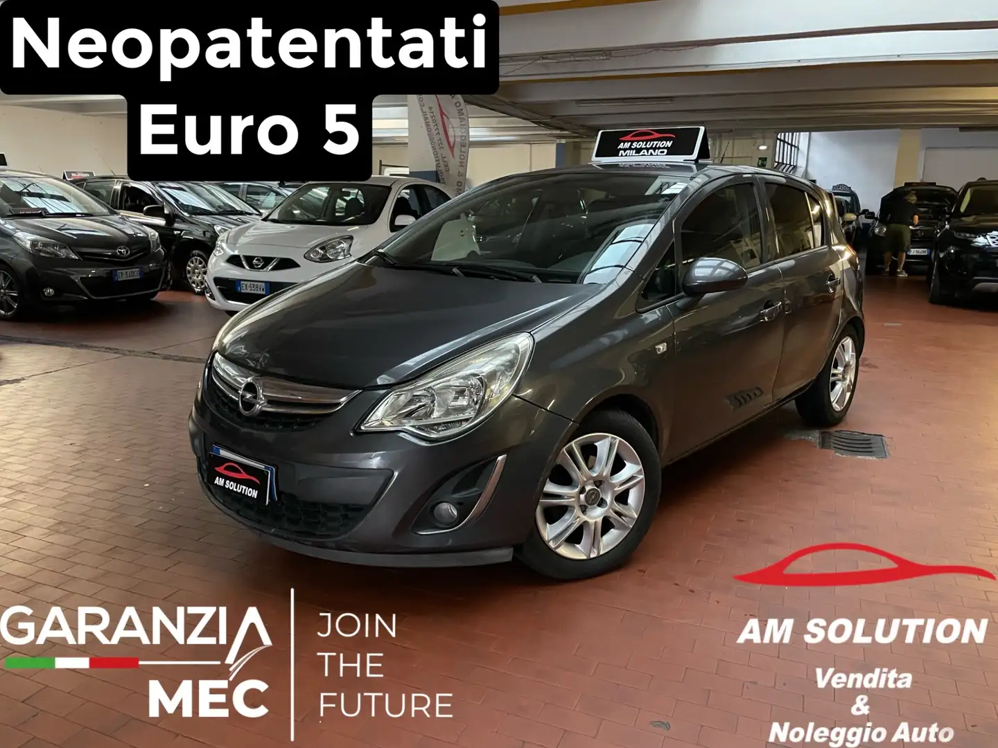 Opel Corsa Corsa 1.2 Neopatentati Euro 5 Grigio - 1