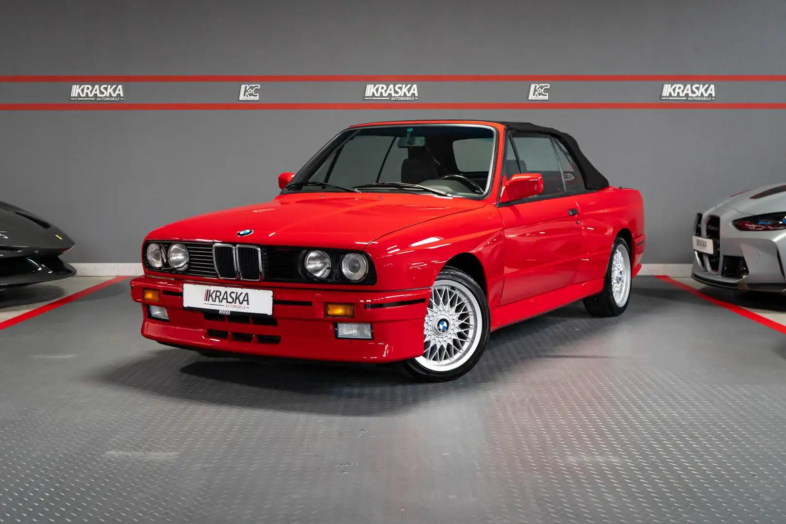 BMW M3 Cabrio E30 RESTAURIERT §23 StVZO *NOTE 2* Червоний - 2
