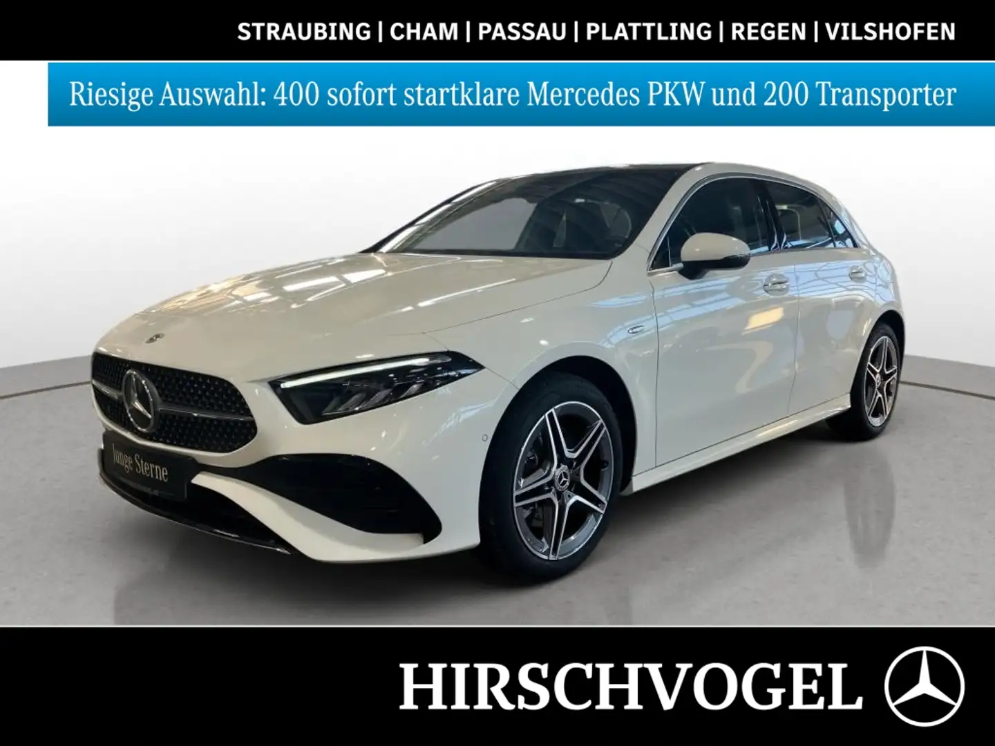 Mercedes-Benz A 250 e AMG-Line+Pano+KEYLESS+MBUX+Navi-Prem+LED Weiß - 1
