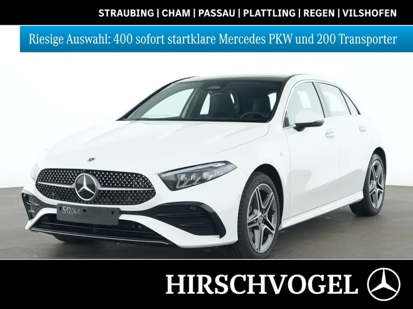 Mercedes-Benz A 250 e AMG-Line+Pano+KEYLESS+MBUX+Navi-Prem+LED Weiß - 1