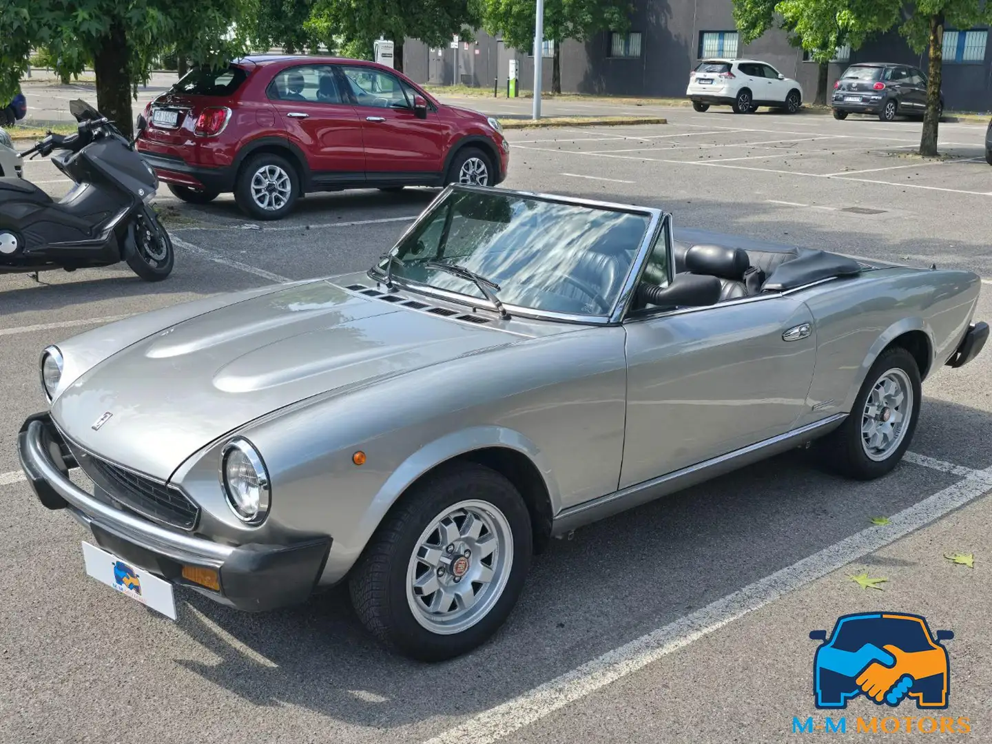 Fiat 124 Spider europa serie azzurra Grigio - 2