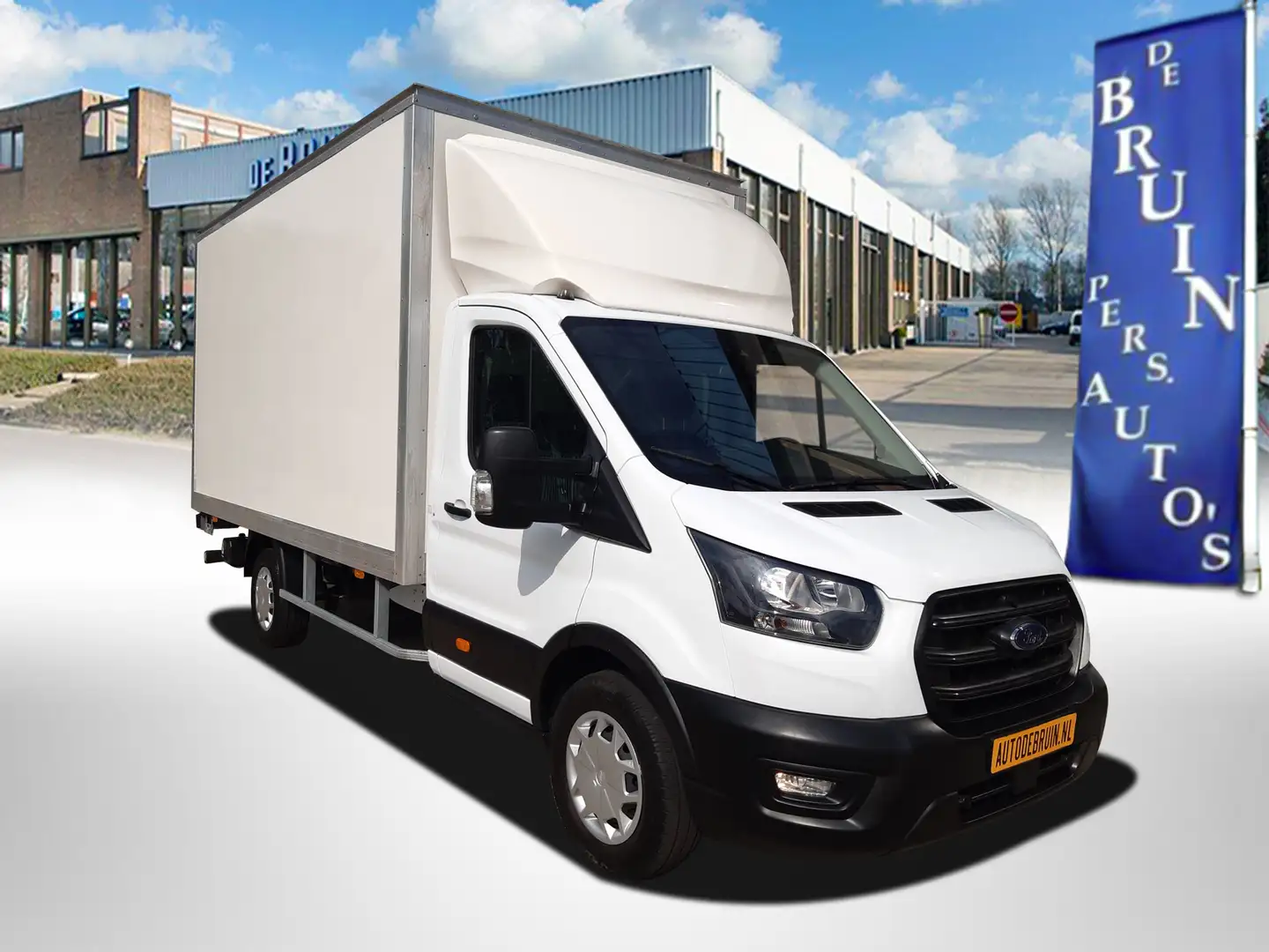 Ford Transit 350 2.0 TDCI 130Pk L4 Trend Laadklep, Airco Cruise Wit - 1