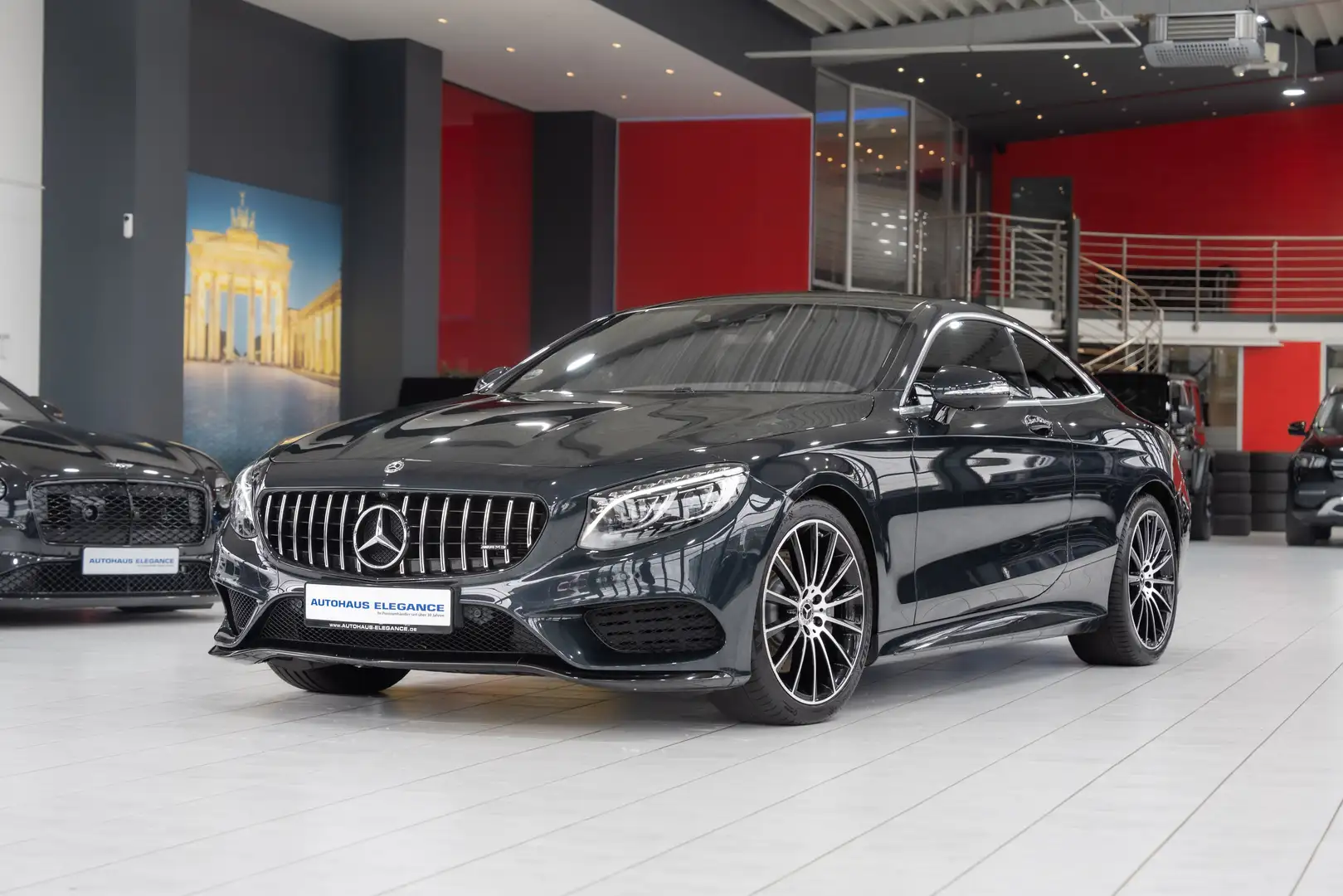 Mercedes-Benz S 400 Coupe 4Matic*AMG-LINE*MASSAGE*BURM*HEAD.UP Blau - 1