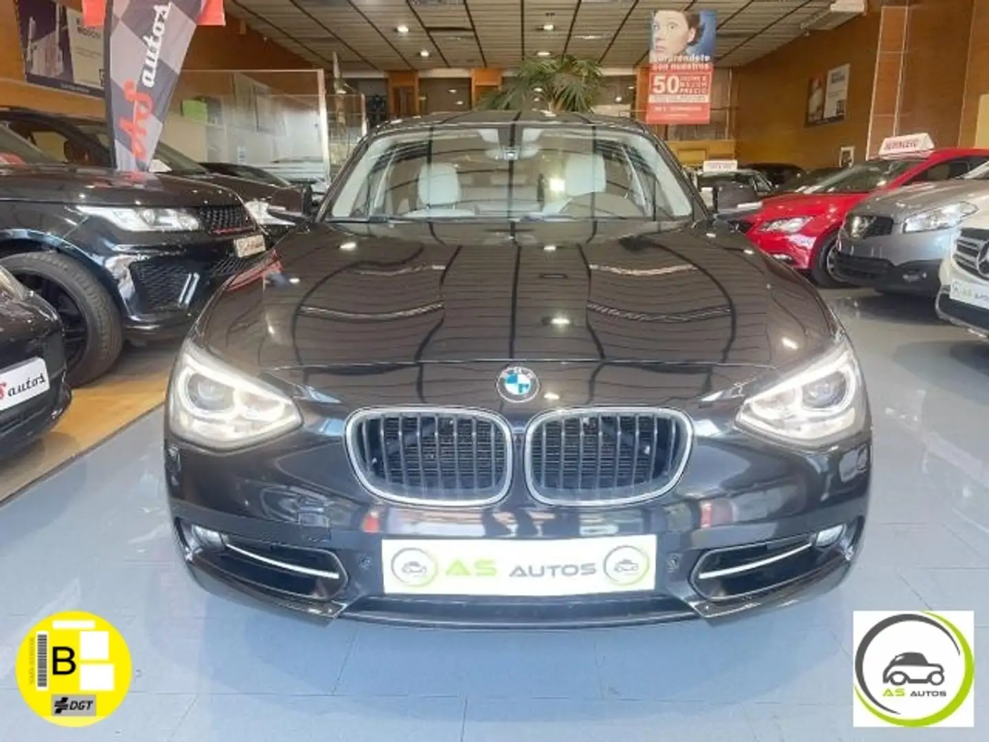 BMW 120 120d 5p. Sport Negro - 2