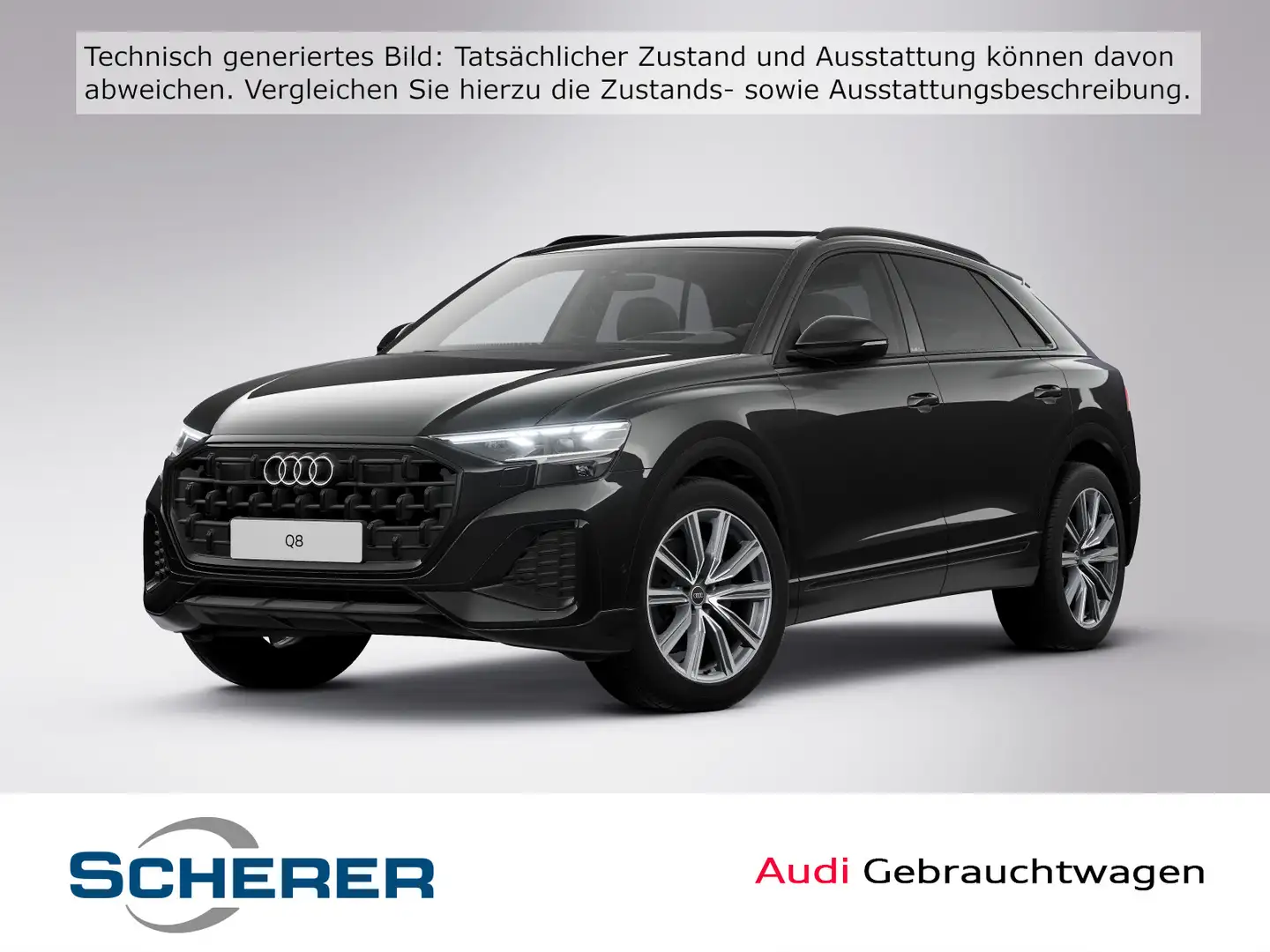 Audi Q8 SUV 45 TDI quattro 170(231) kW(PS) tiptronic Schwarz - 1