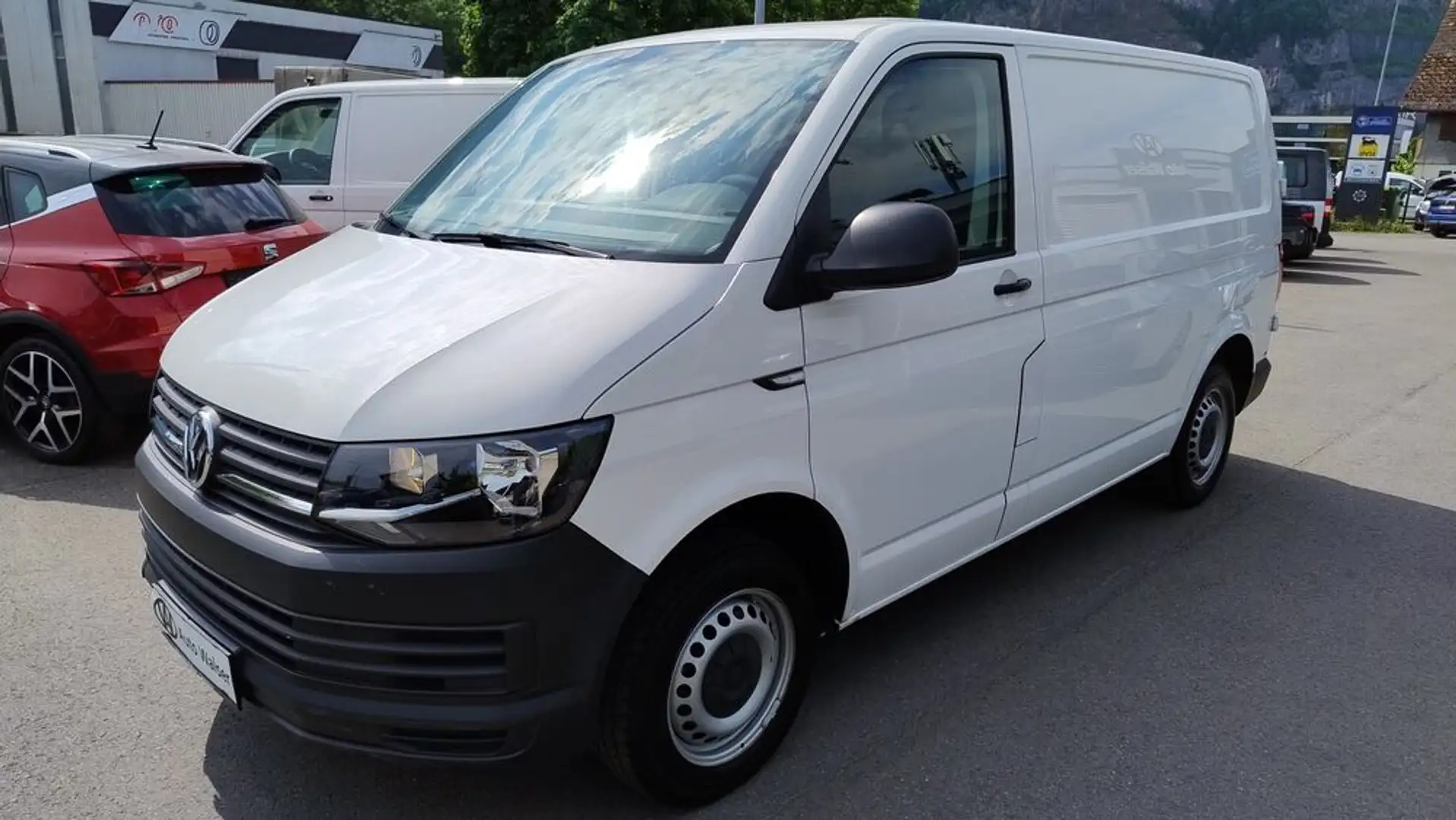 Volkswagen T6 Transporter Kastenwagen 2,0 TDI Wit - 1