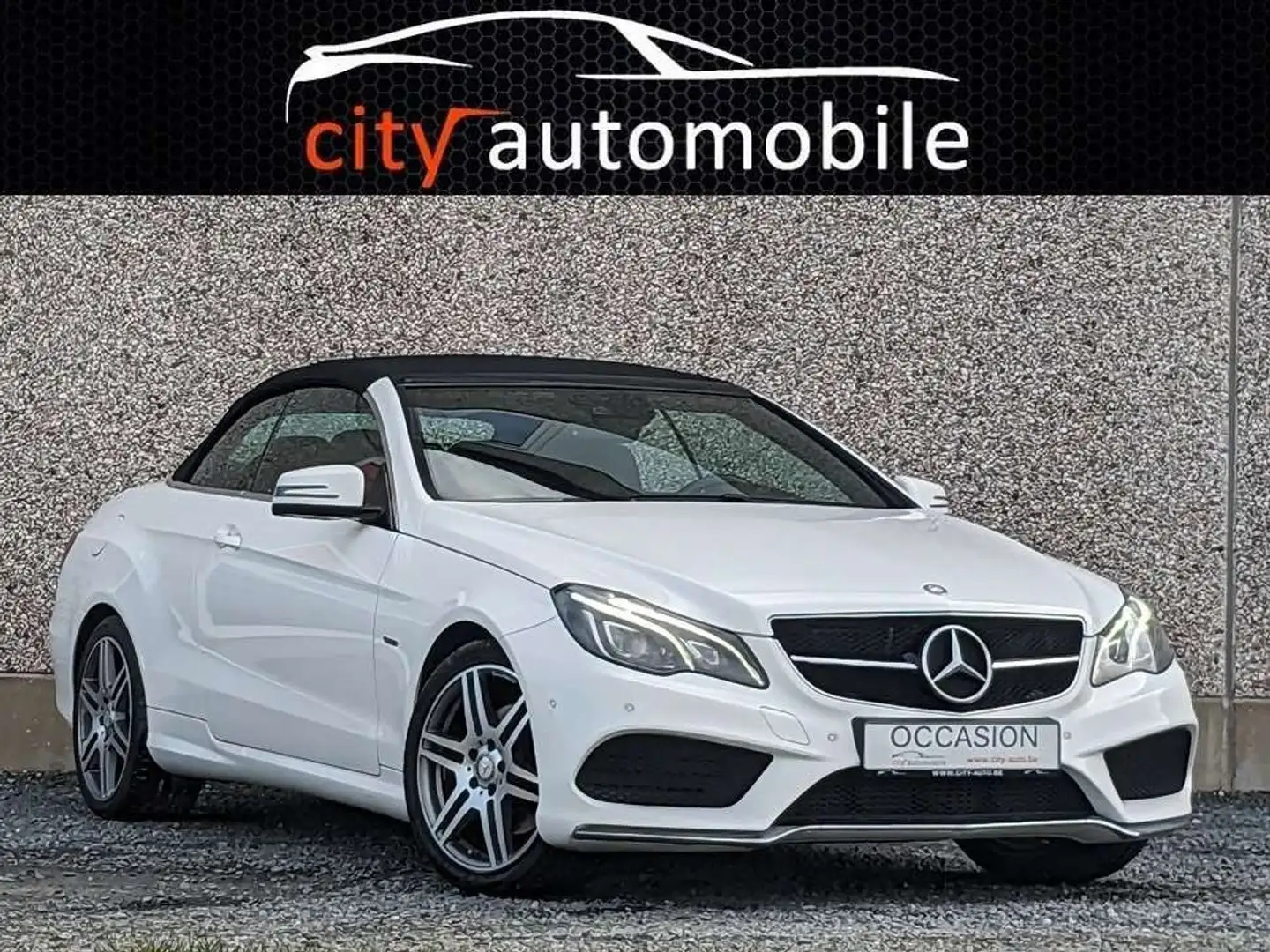 Mercedes-Benz E 200 SPORT EDITION PACK AMG CUIR LED SIEGES CHAUFF GPS Wit - 1