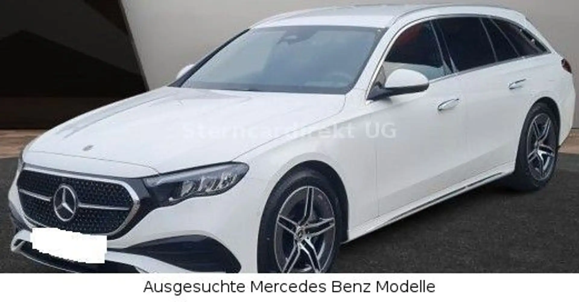 Mercedes-Benz E 300 de T AMG DISTRO AHK 360K TWA 19"AMG Wit - 1