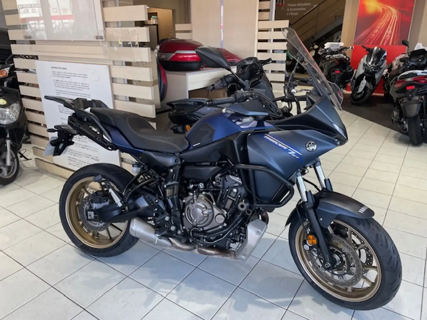 Yamaha Tracer 7 GT Bleu - 1