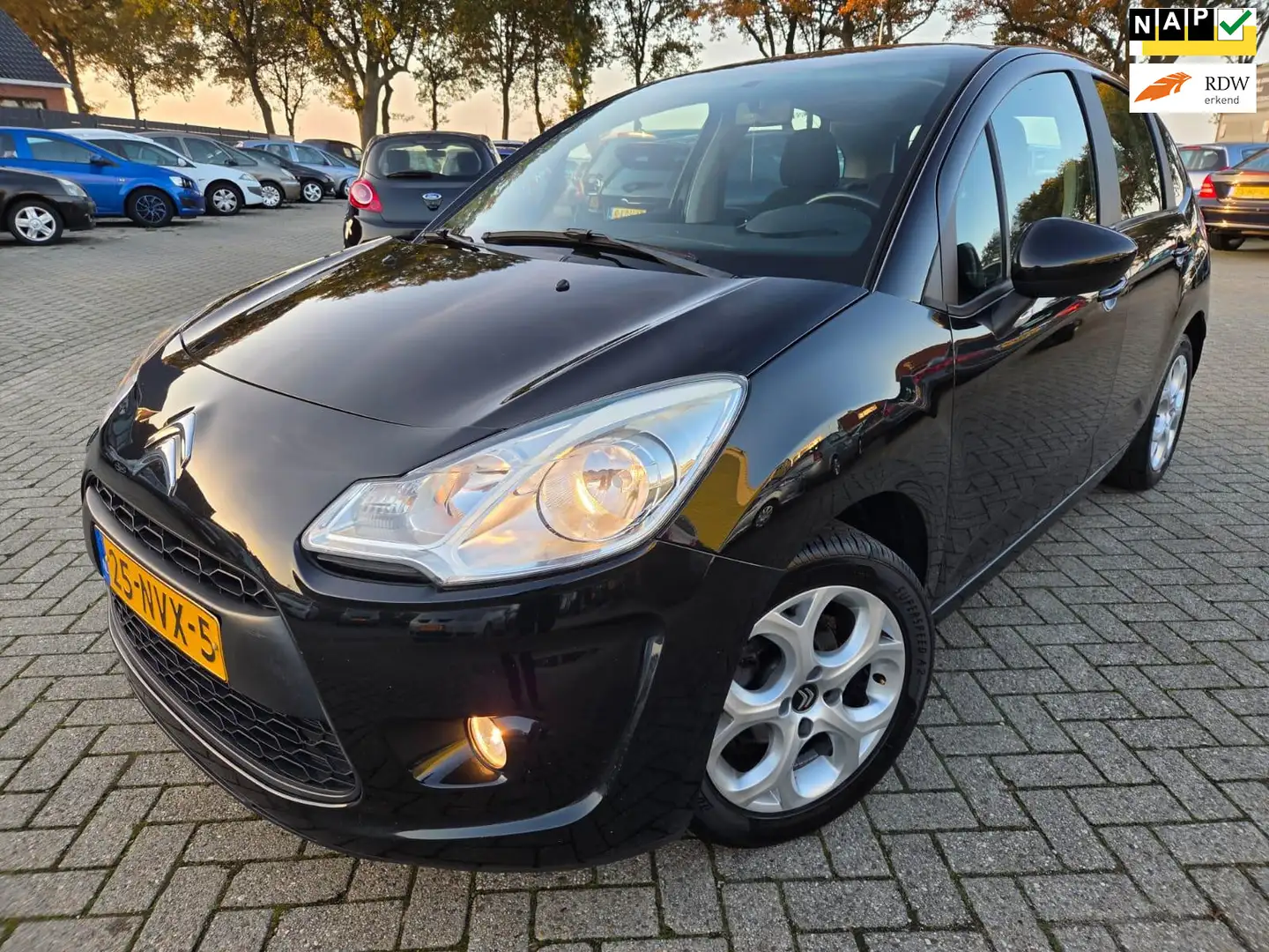 Citroen C3 1.4 VTi Ligne Business 2010. Climate/Cruise/Mistla Schwarz - 1