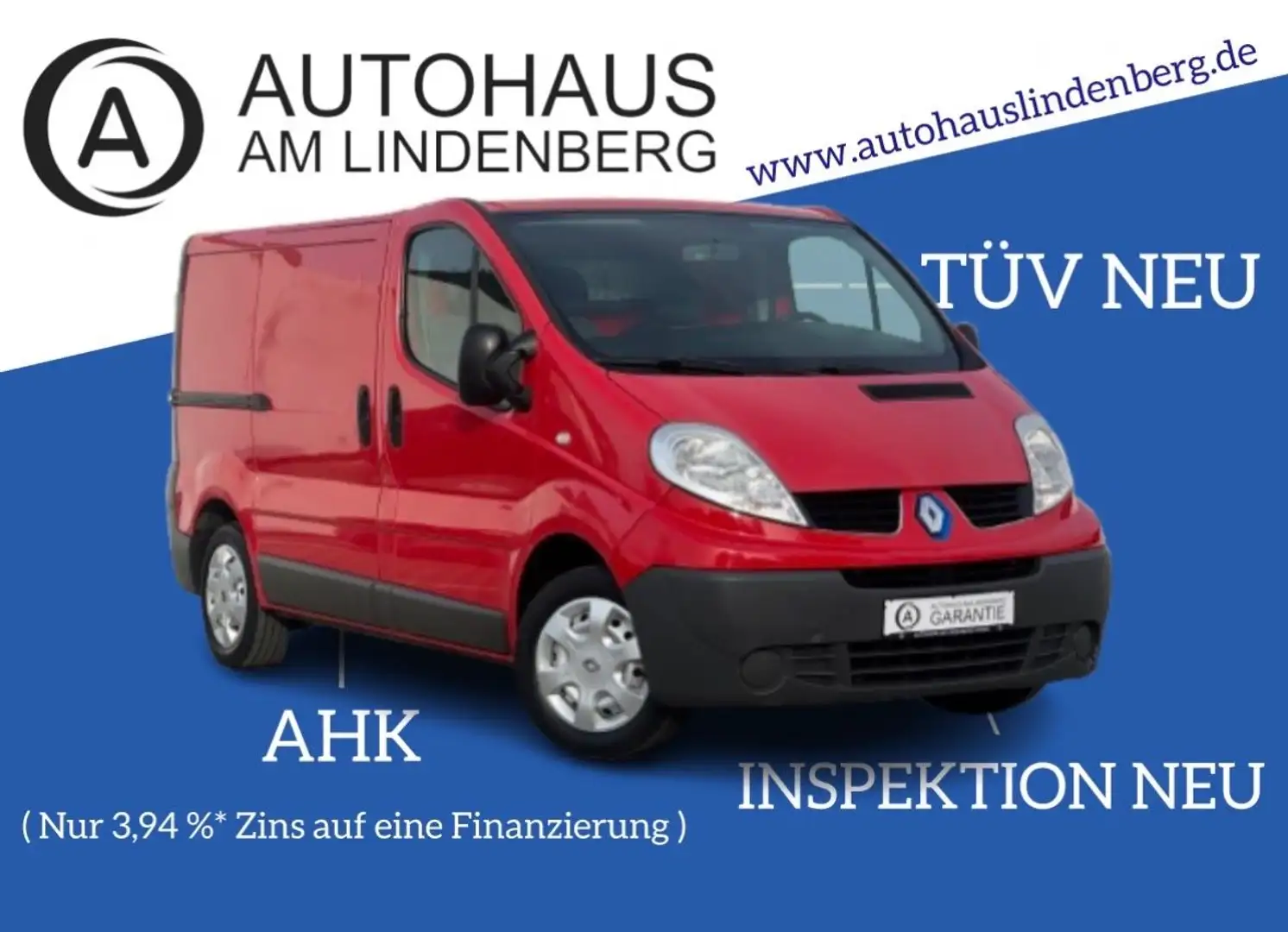 Renault Trafic Kasten L1H1 2,7t*175.000KM*AHK*19% MwSt. - 1