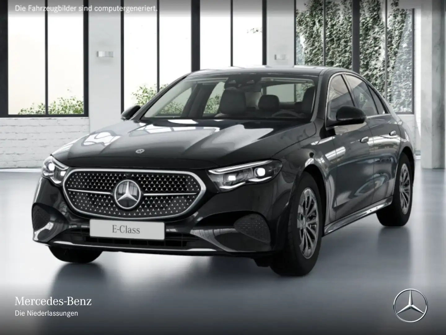 Mercedes-Benz E 220 d Avantgarde Fahrass 360° Distr. PTS 9G Schwarz - 2
