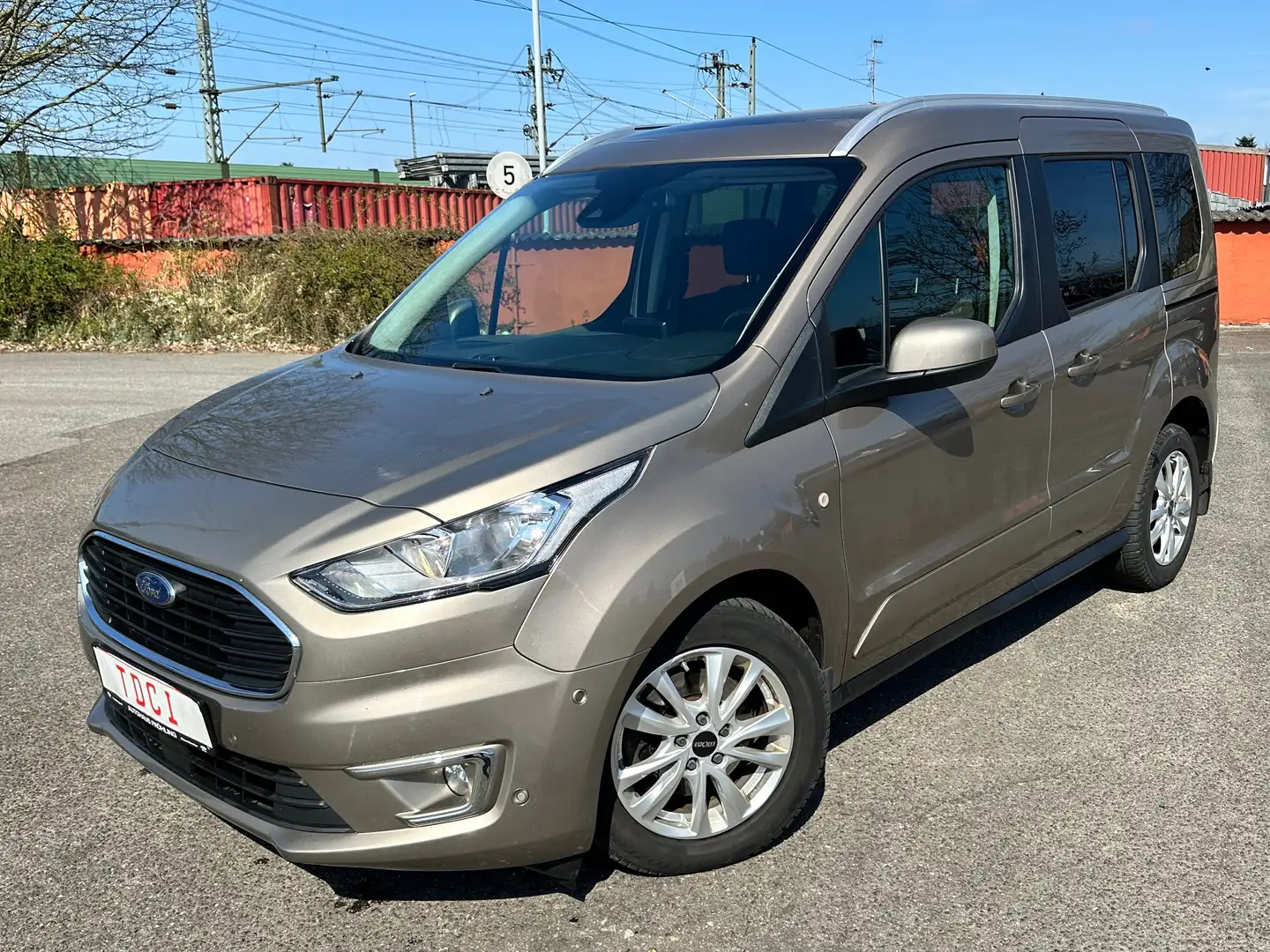 Ford Tourneo Connect Titanium 1.5 EcoBlue+PDC+Klima+SHZ+Navi Gris - 1