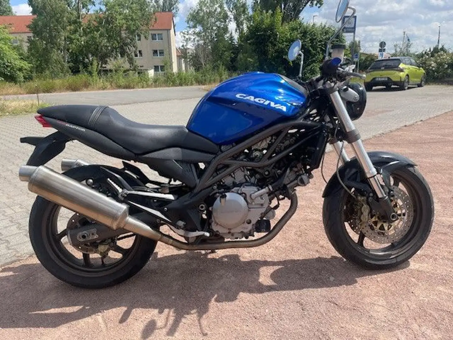 Cagiva Raptor 650 i Blauw - 2