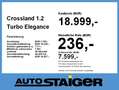 Opel Crossland 1.2 Turbo Elegance FLA SpurH LM KAM Negro - thumbnail 4