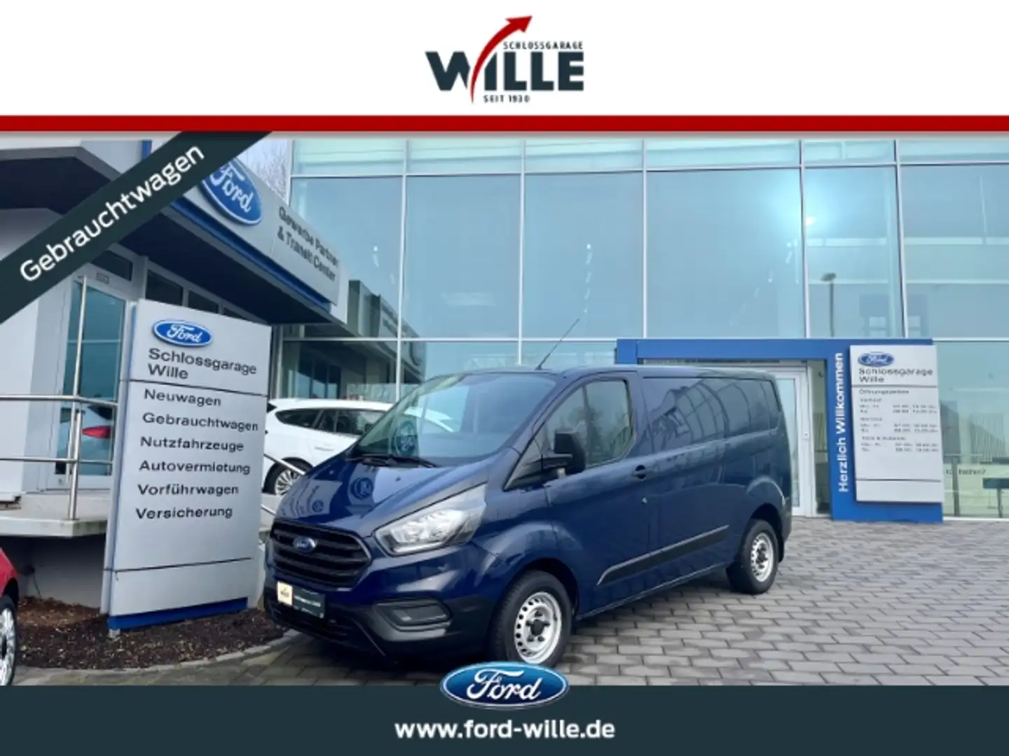 Ford Transit Custom Kastenwagen 280 L1 Trennwand Azul - 1
