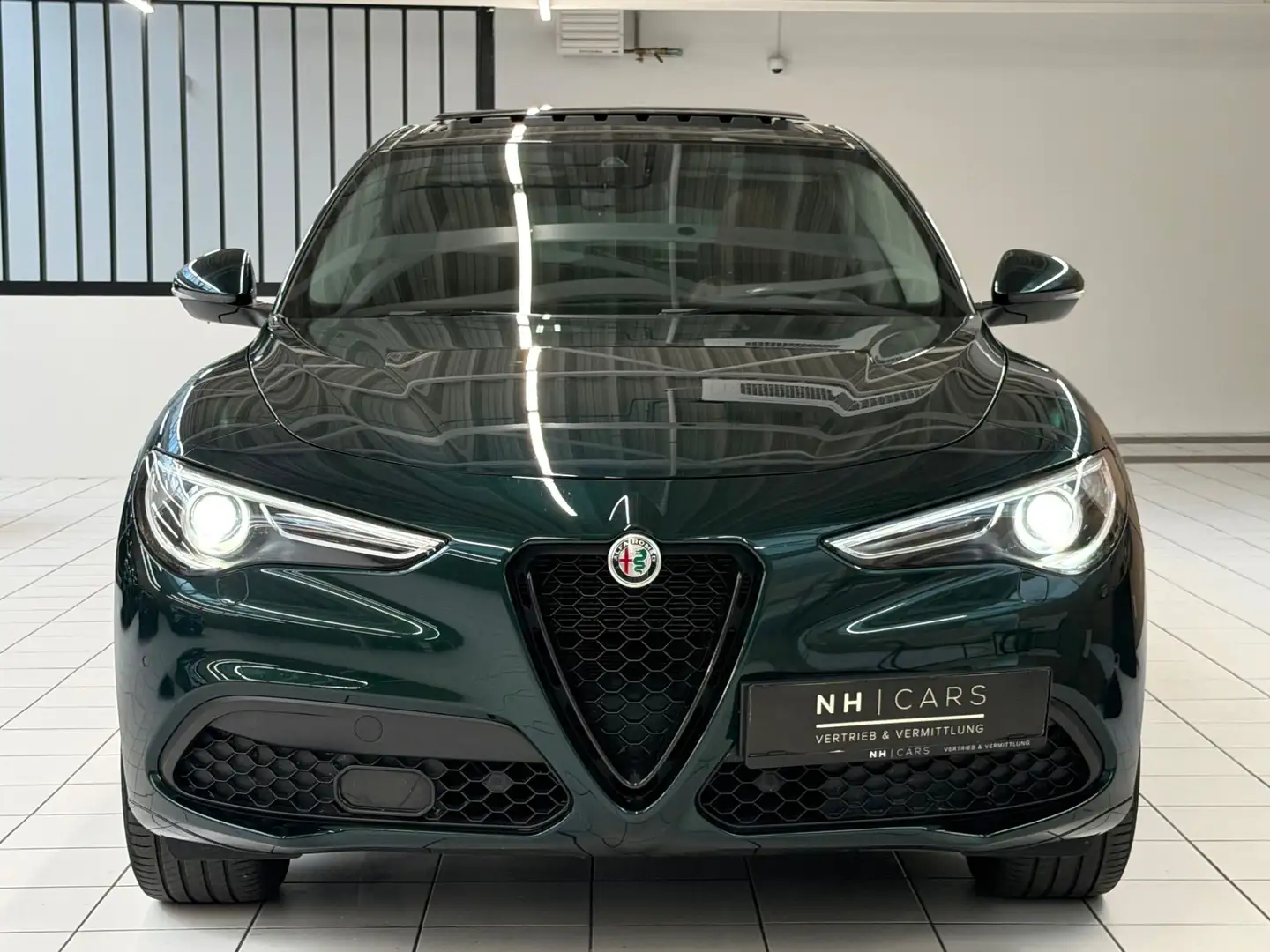 Alfa Romeo Stelvio 2.2 JTDM Veloce Q4 / Panorama /Erstbesitz/Leasing Grün - 2