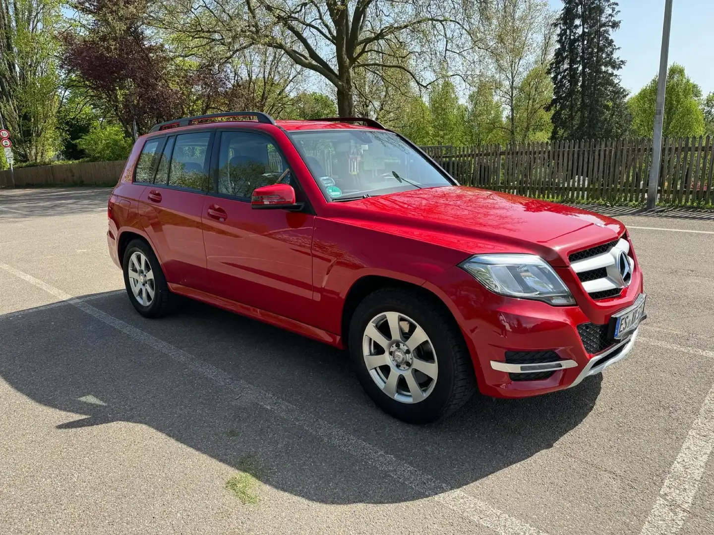 Mercedes-Benz GLK 200 X 204 Top Gepflegt Kırmızı - 2