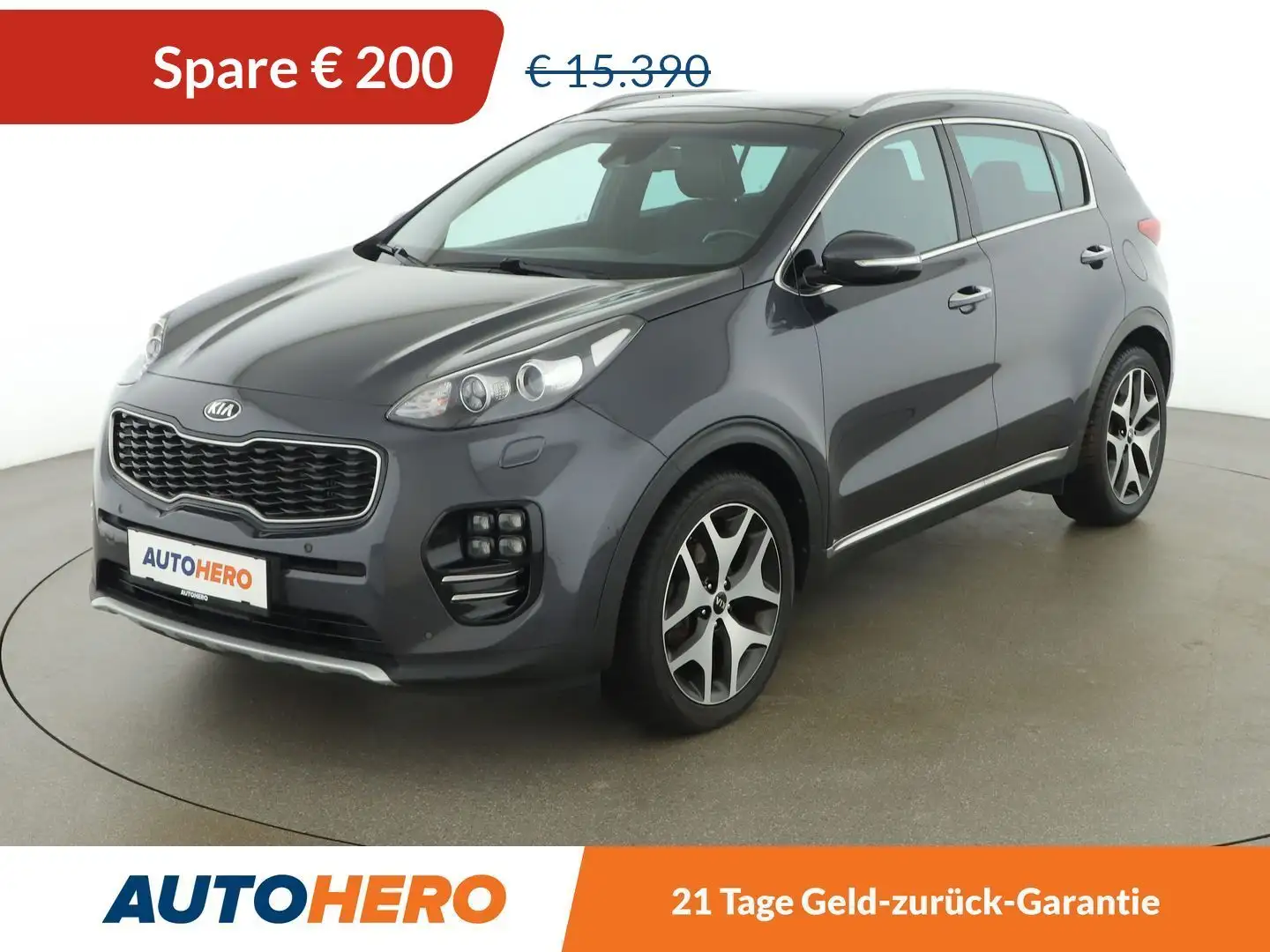 Kia Sportage 2.0 CRDi GT Line 2WD Gris - 1