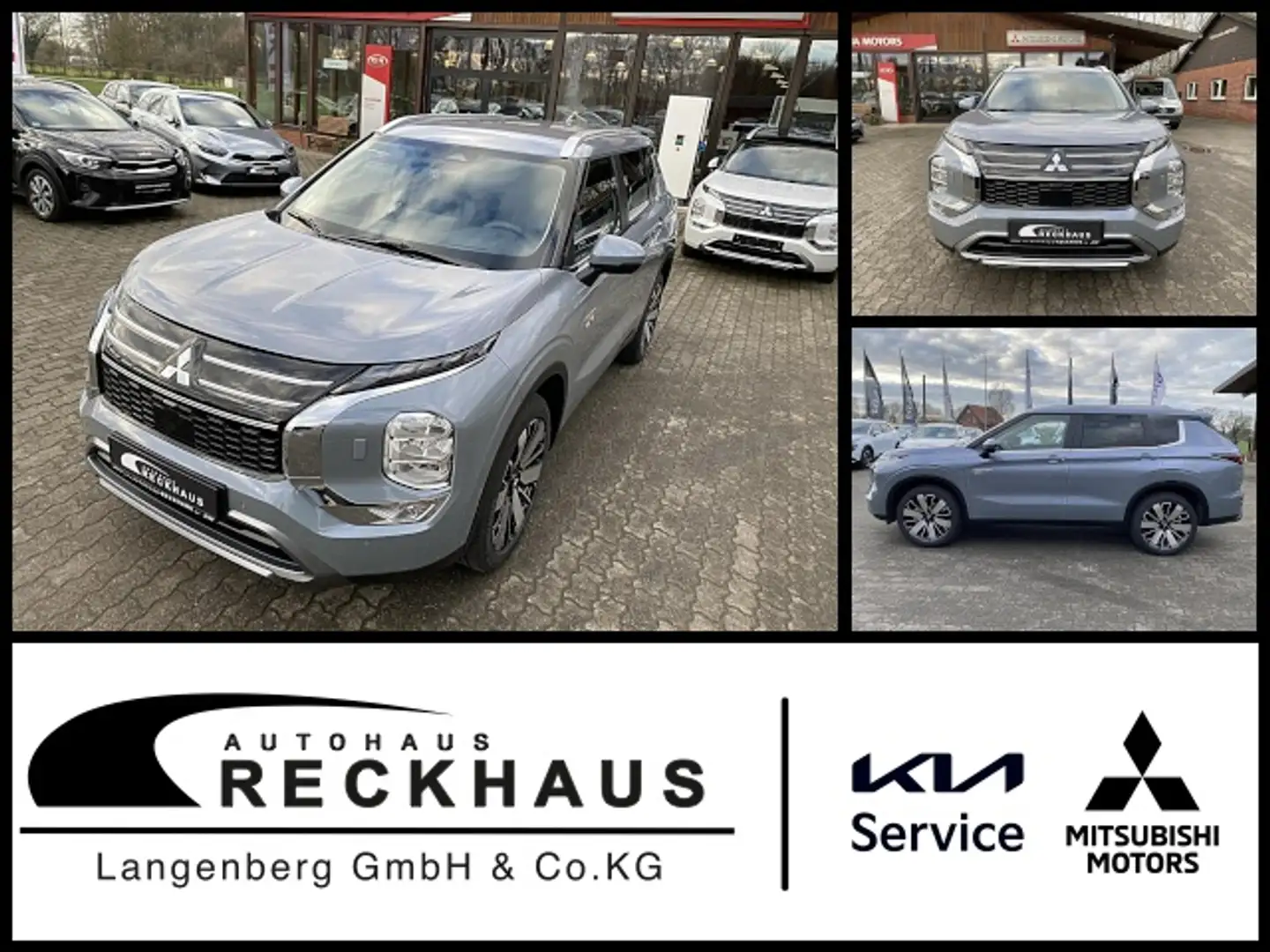 Mitsubishi Outlander Plug-in Hybrid INTRO EDITION 2,4l Klima Navi Grau - 1