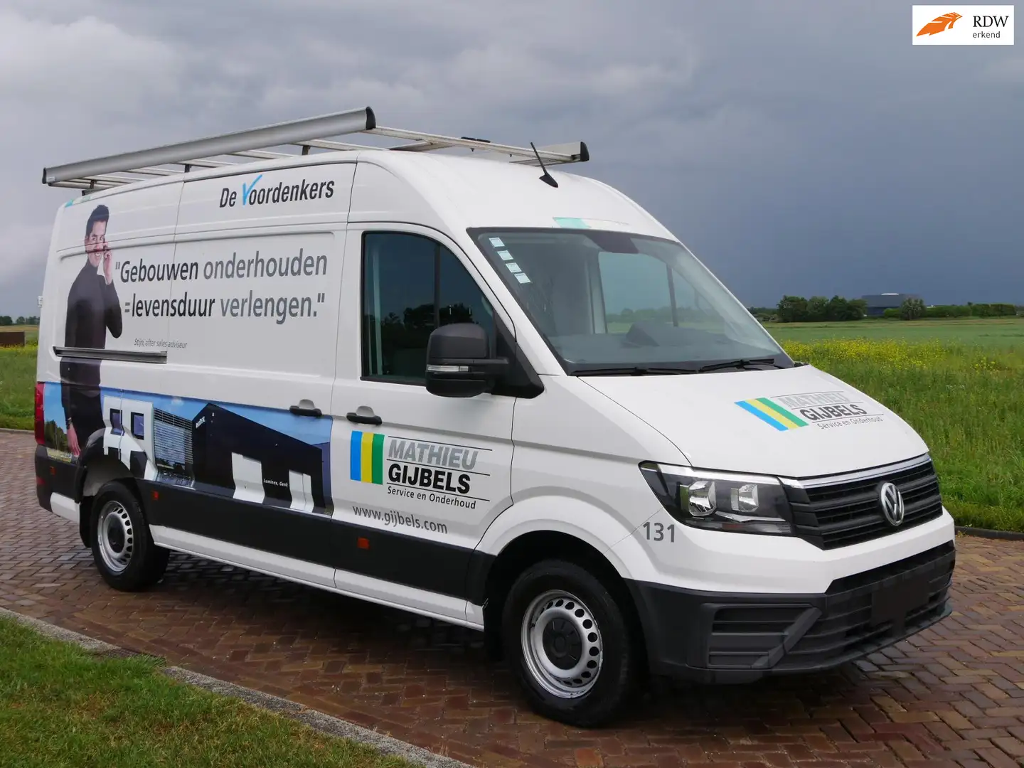 Volkswagen Crafter 30 2.0 TDI L2H2 103kW AC NAVI 3-SEATS ** 9499 EX B Wit - 1