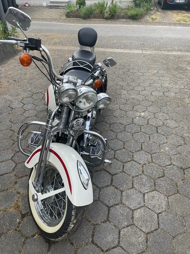 Harley-Davidson Heritage Springer Softail FLSTS Heritage Springer Alb - 1