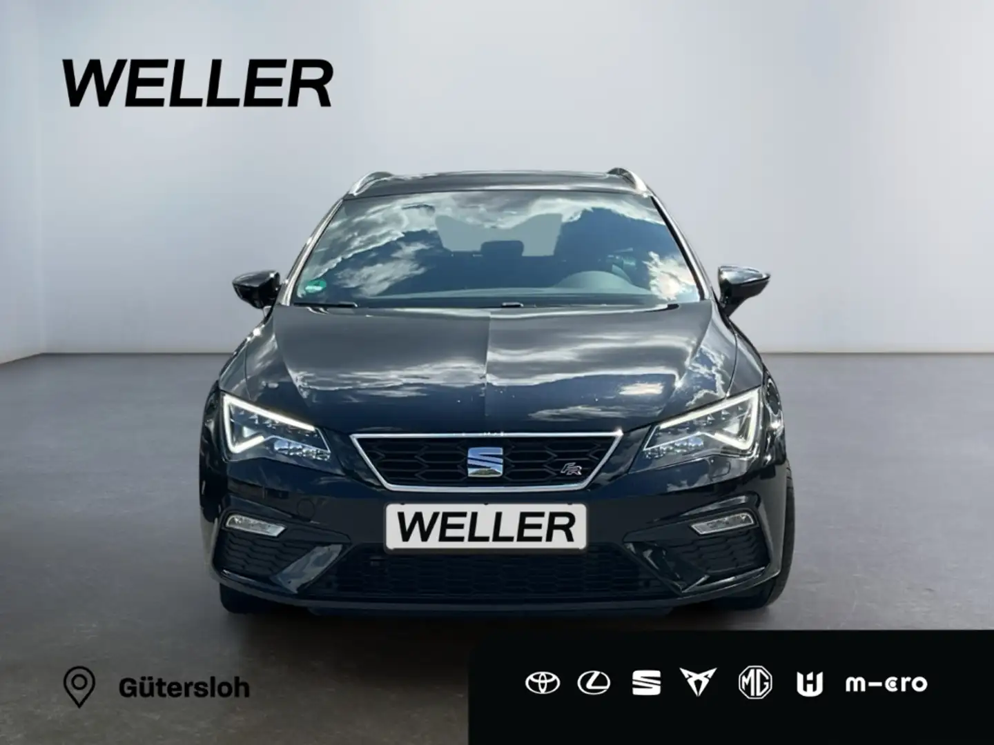 SEAT Leon ST 1.5 TSI ACT DSG FR *Pano*Navi*LED*CarPlay* Schwarz - 2