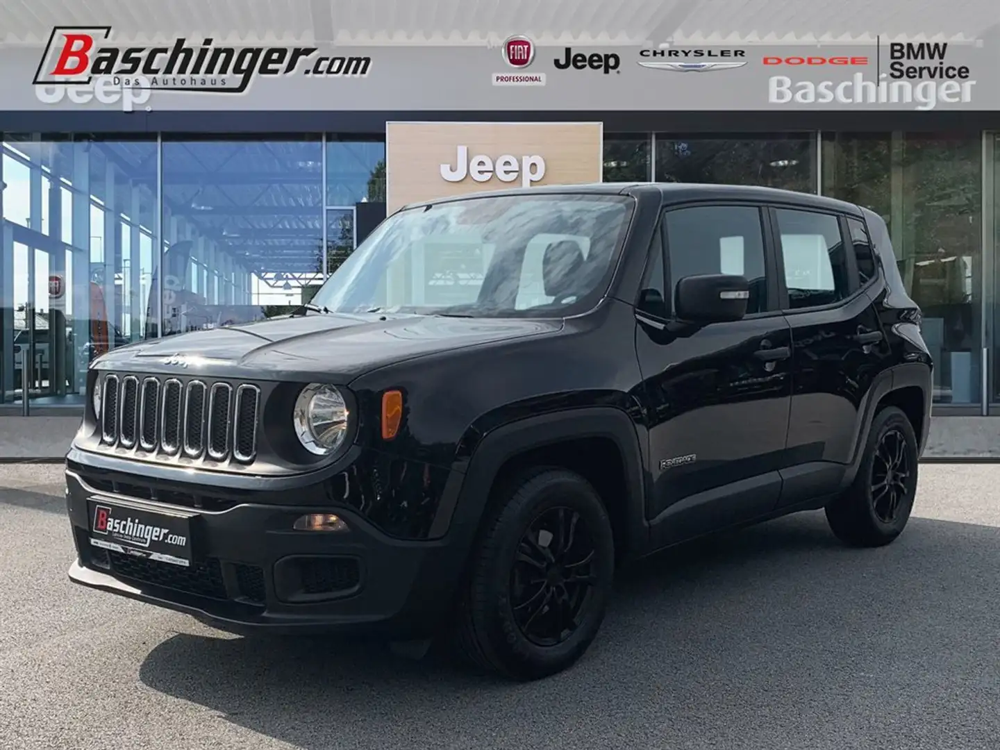 Jeep Renegade Sport 1,6D 120 FWD 6MT Schwarz - 1