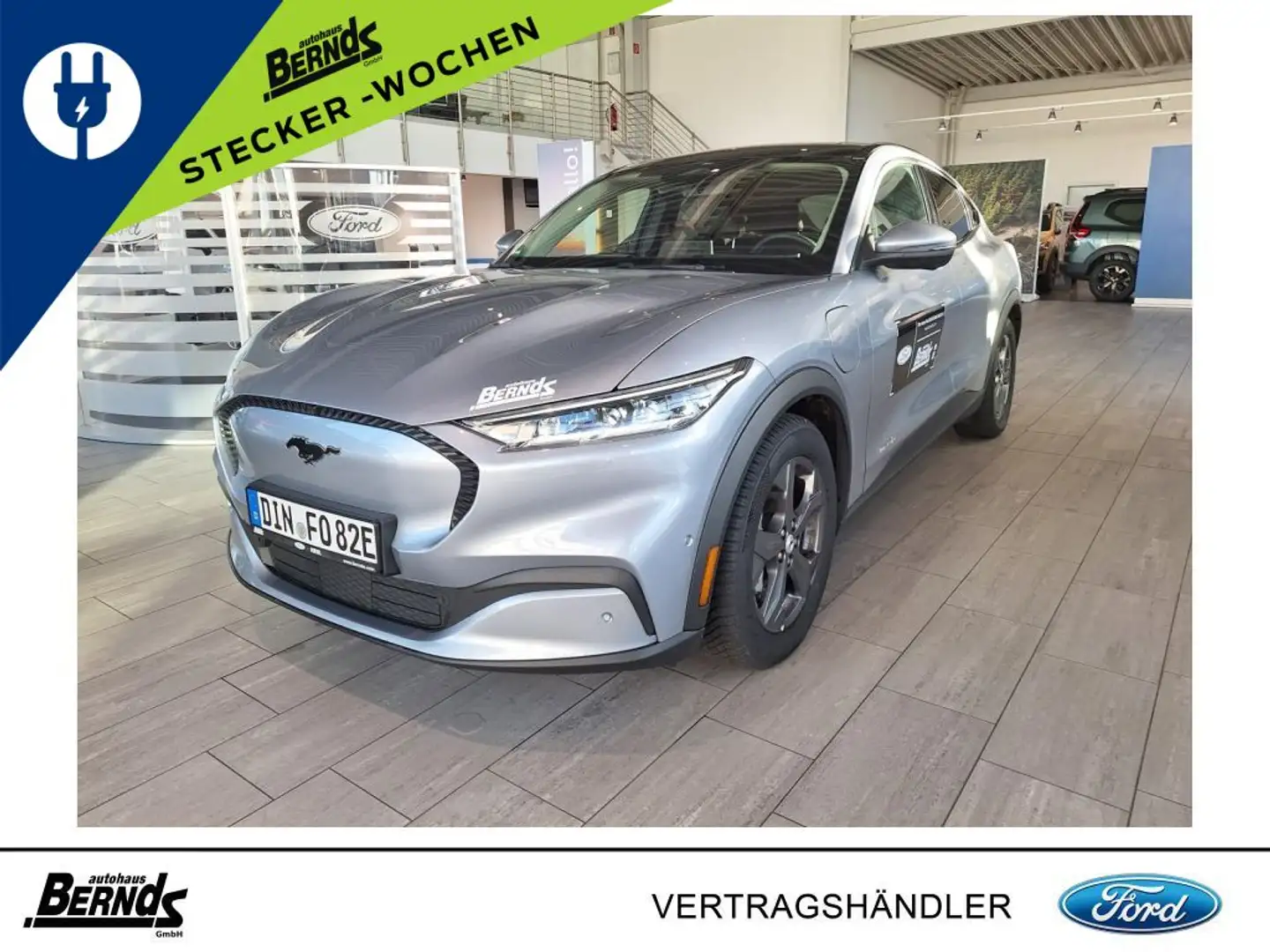 Ford Mustang Mach-E PANORAMADACH 360GRAD KAMERA SHZ B&O Синій - 1