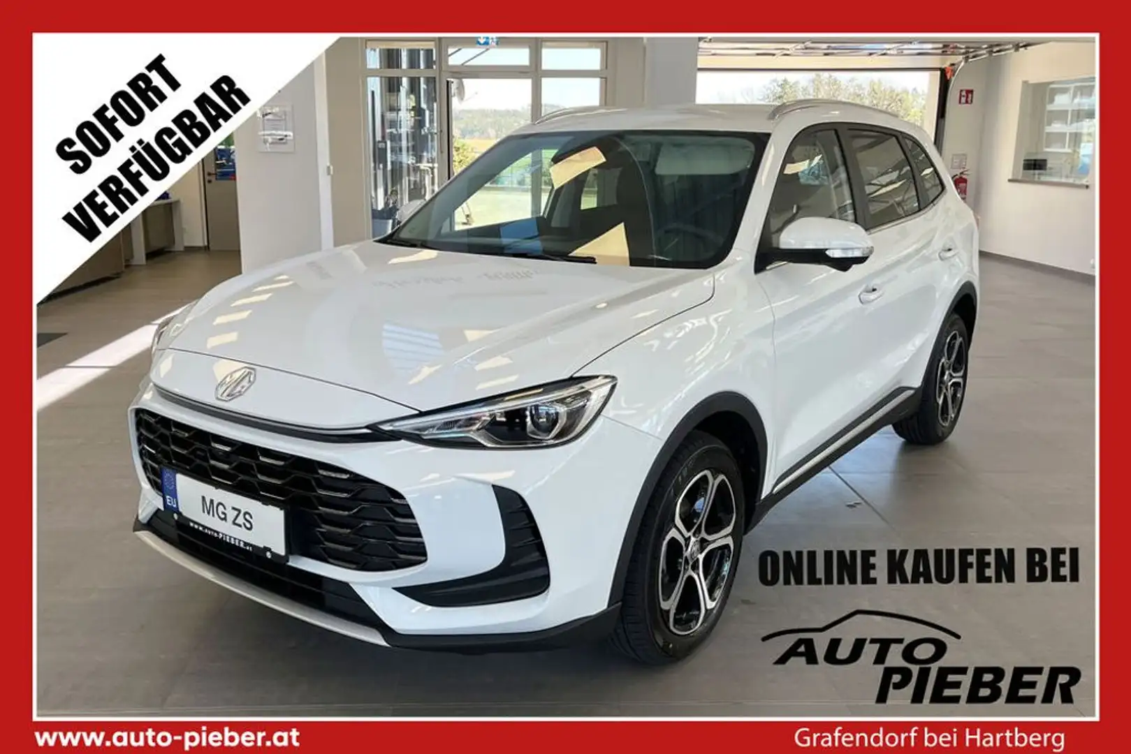 MG ZS ZS+  Deluxe 1.5 VTi *LED*Navi*Klima* Blanc - 1