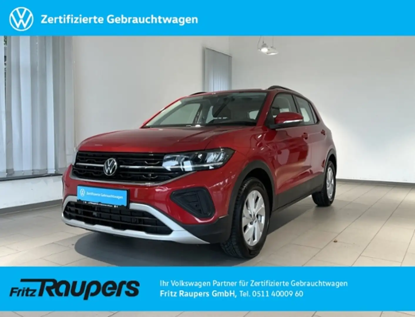 Volkswagen T-Cross 1.0 TSI Life +ALLWETTER+NAVI+ACC Rot - 1