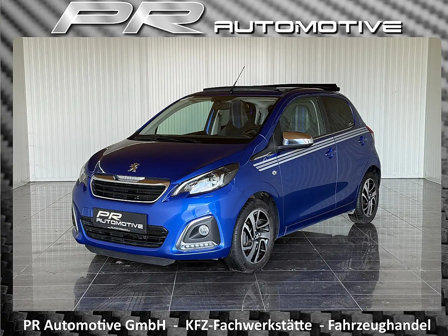 Peugeot 108 1,0 VTi 72 TOP! Collection Blau - 1