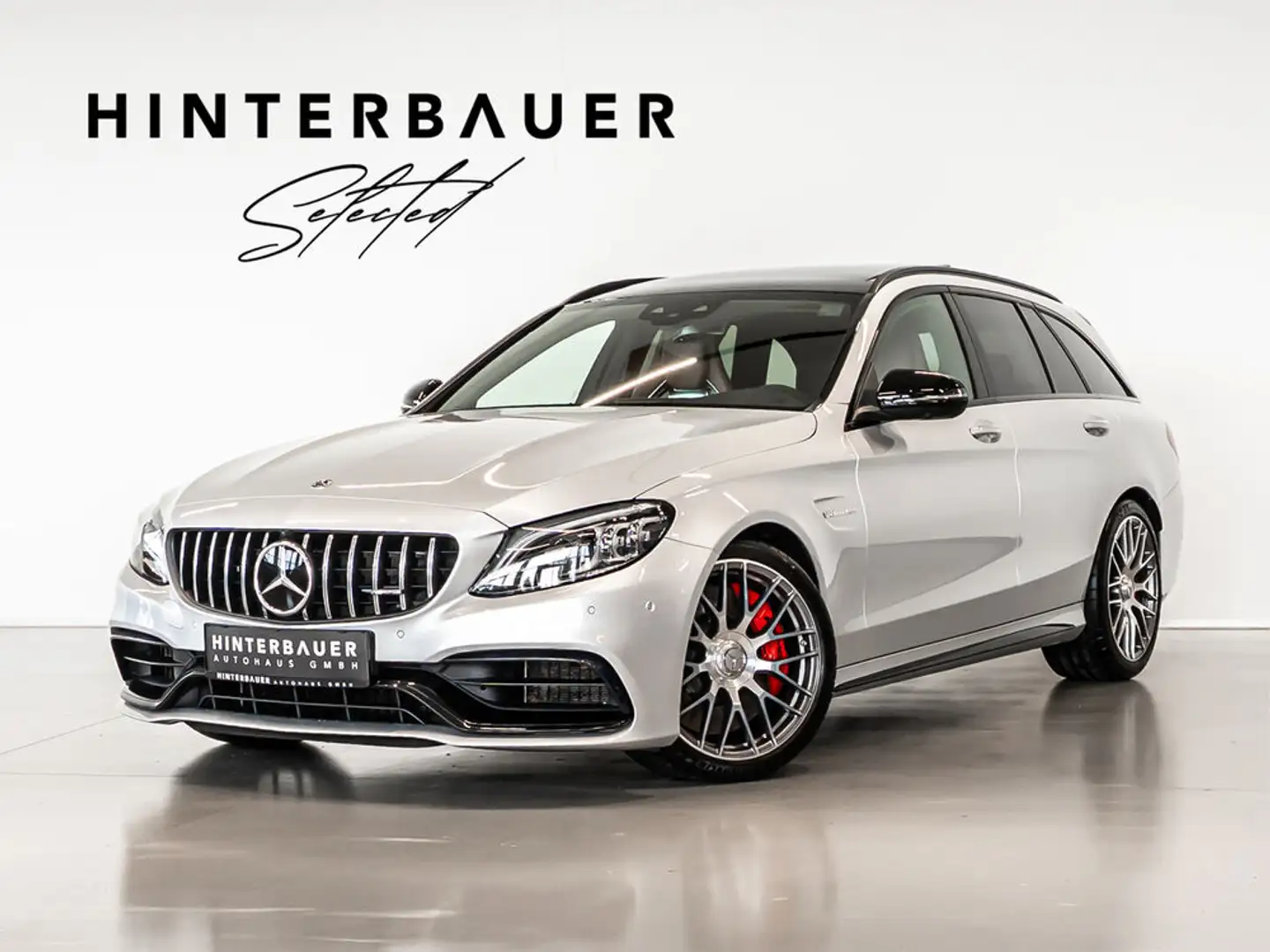 Mercedes-Benz C 63 AMG C 63 S T AMG *SONDERSTÜCK*V8-BITRUBO* Argent - 1