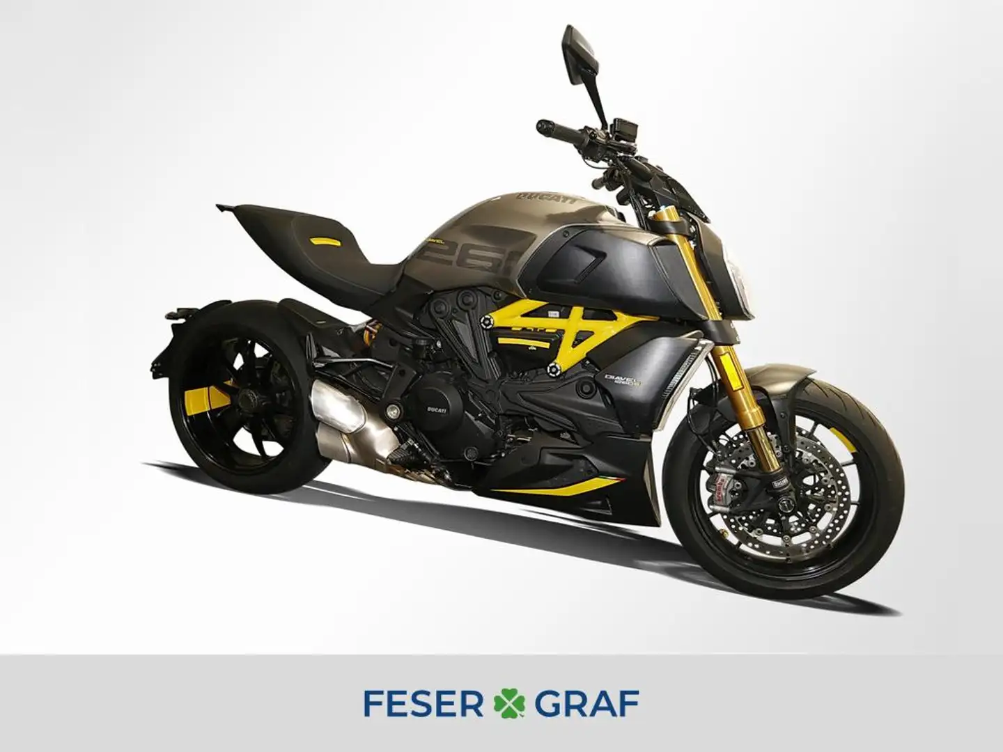 Ducati Diavel 1260 S Black Steel Noir - 1