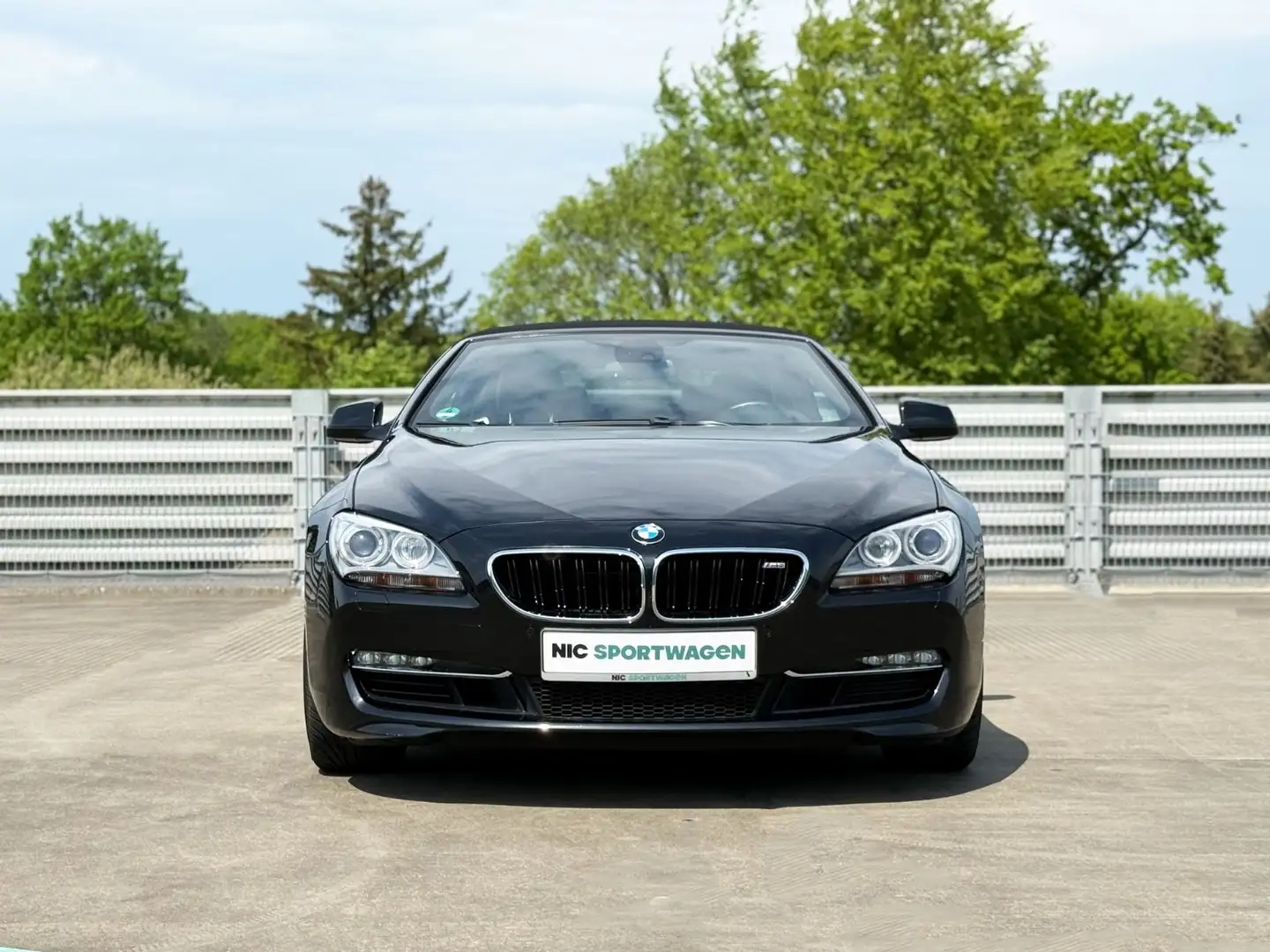 BMW 650 iA Cabrio, Nur 53tkm, 11x Service Schwarz - 2