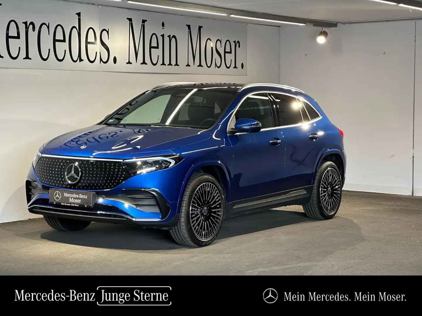 Mercedes-Benz EQA 350 4MATIC Blau - 1