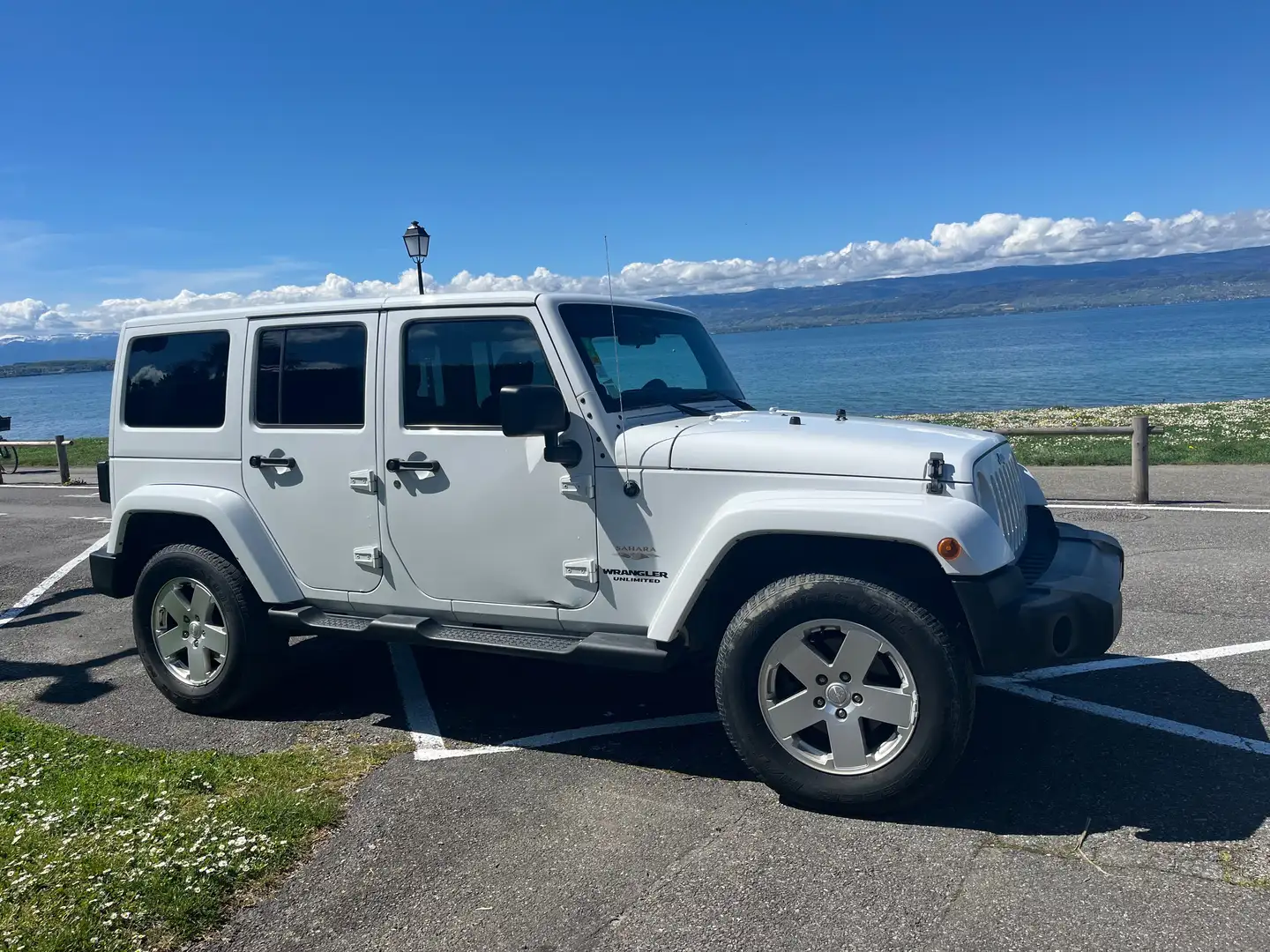 Jeep Wrangler Wrangler 2.8 CRD 200 Unlimited Sahara Fehér - 2
