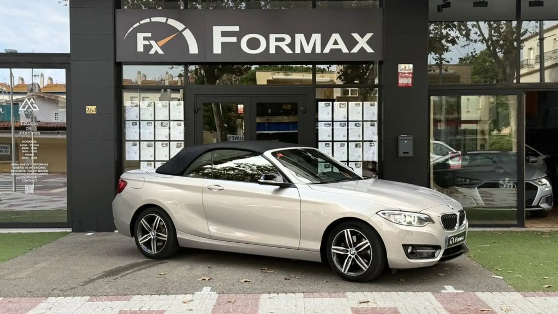 BMW 220 220i Gris - 2