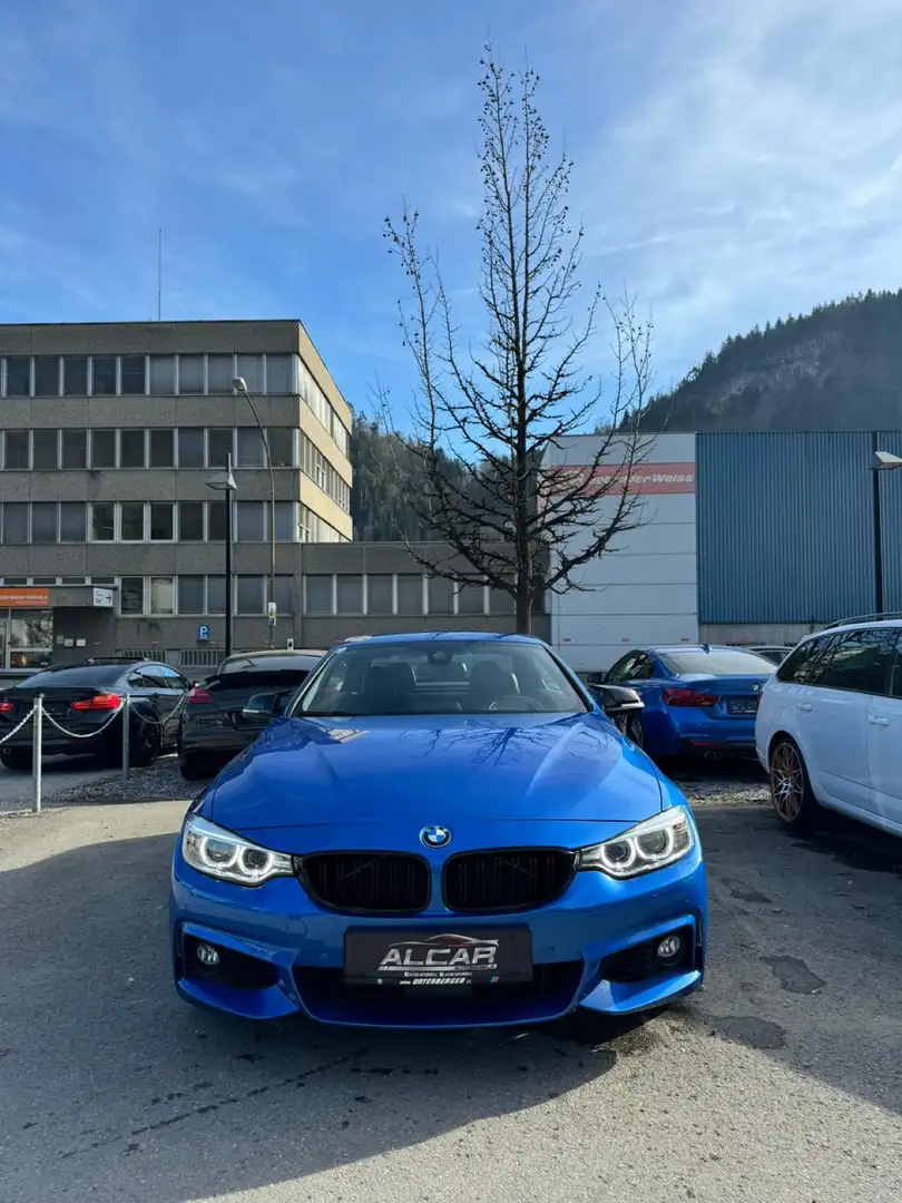 BMW 425 BMW F33 425d Cabrio M-Sport Blauw - 1