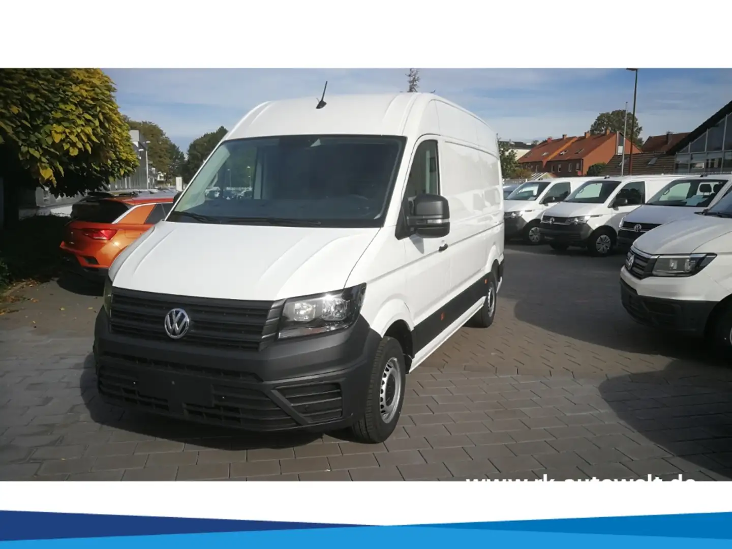 Volkswagen Crafter Kasten 35 MR HD AHK 2.0 TDI EU6d SHZ Rückf Blanc - 1