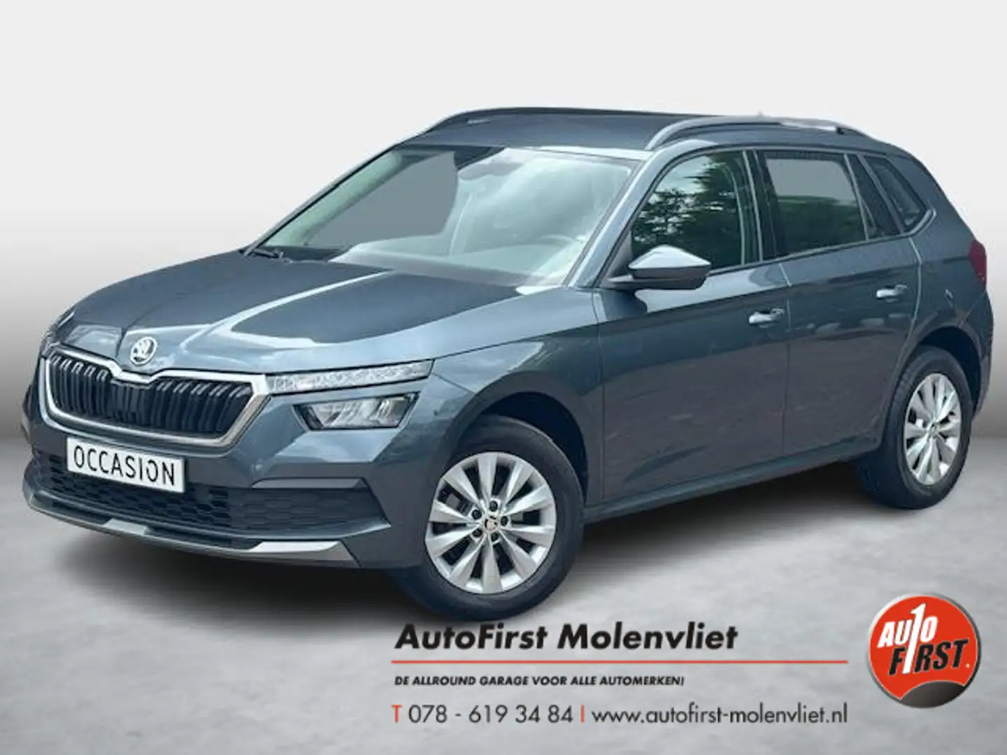 Skoda Kamiq 1.5 TSI ACT Business Edition I INCL. € 850,00 AFL. Gris - 1