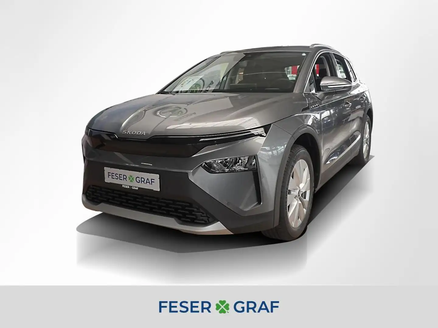 Skoda Elroq 85 * RFK SHZ KLIMA NAVI* Gris - 1