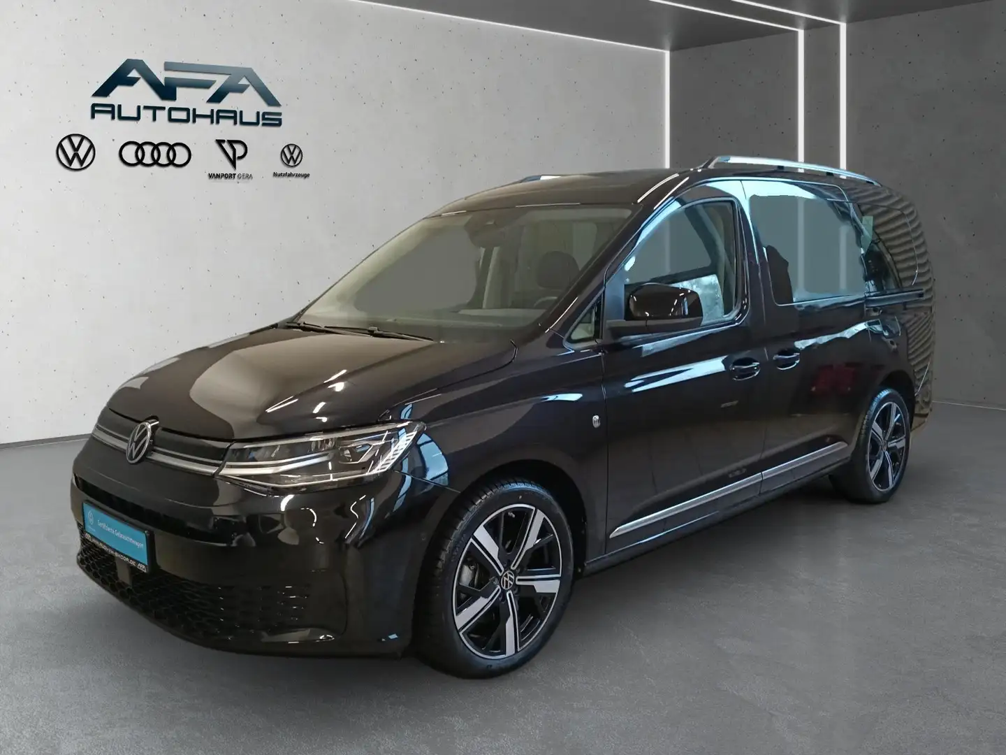 Volkswagen Caddy Maxi 2,0 TDI STYLE DSG LED*Navi*AHK*STHZ Zwart - 2