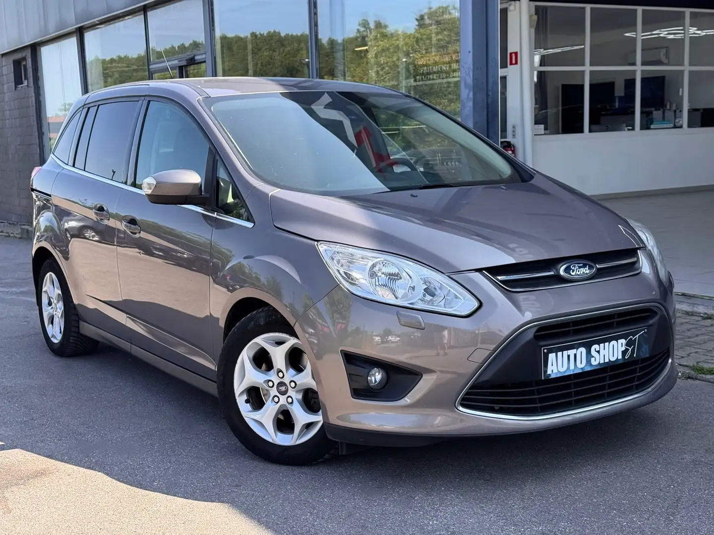 Ford C-Max 🟩1.6 DIESEL 95CV - GPS - AIRCO - CAPTEUR Beige - 1