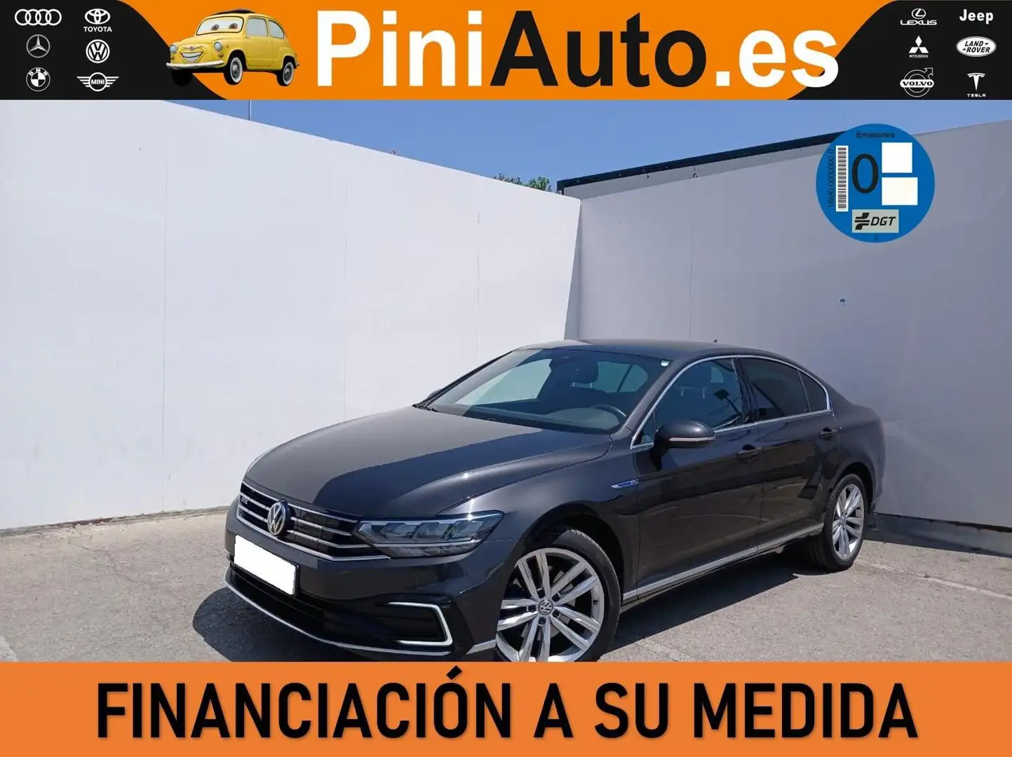 Volkswagen Passat 1.4 TSI e-Power Auto. DSG GTE Gris - 1