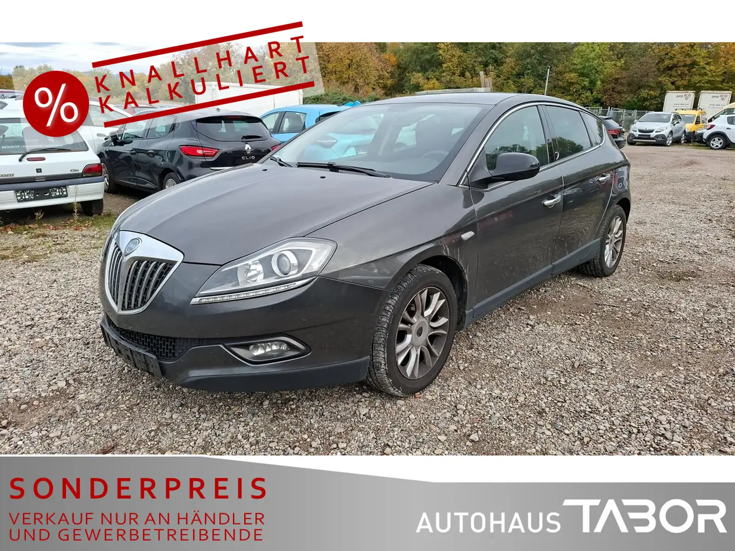 Lancia Delta 1.4 T-Jet 16V Oro Navi PDC Klimaaut. LM Grau - 1